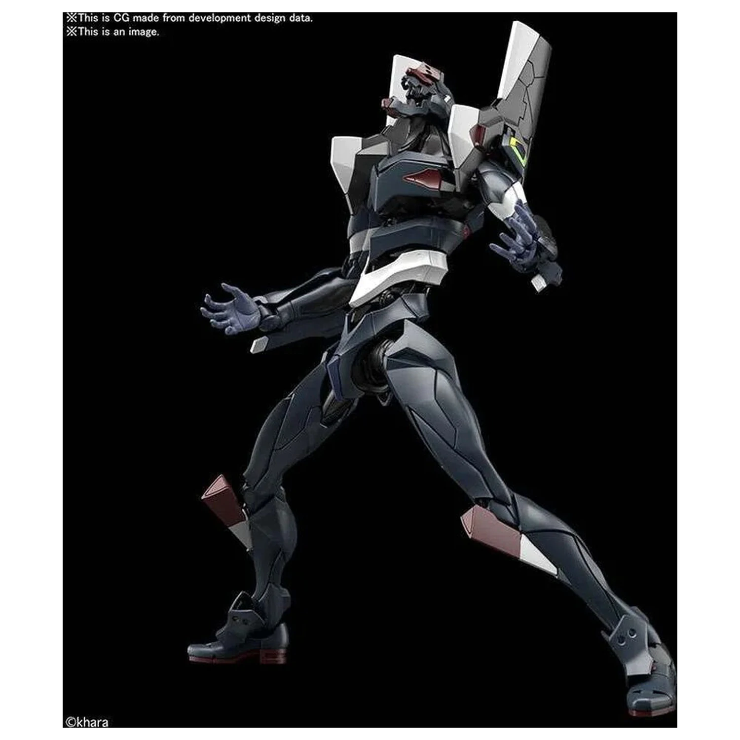 Mobile Suit Evangelion The Enchanted Shield of Virtue Unit-03 RG Multipurpose Humanoid Decisive Weapon figurina model kit poza produsului