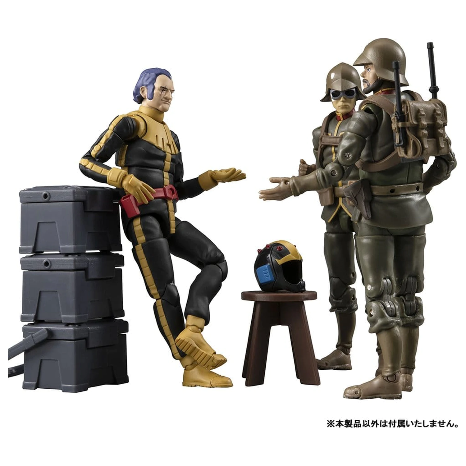 Mobile Suit Gundam G.M.G. Colecția 15 figurina de acțiune Principality of Zeon Black Tri-Stars Mash Normal Suit Ver. 10 cm poza produsului