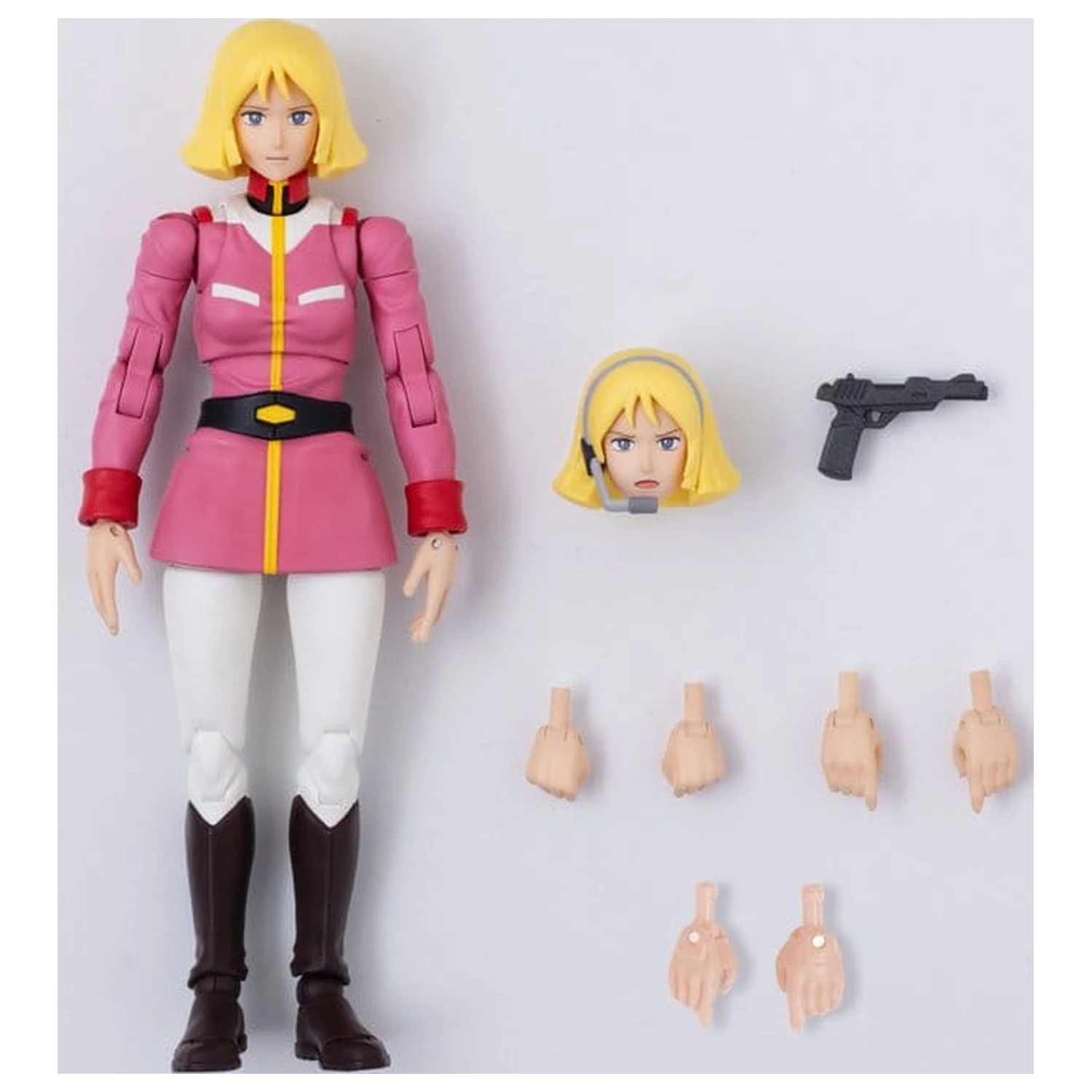 Mobile Suit Gundam G.M.G. Collection Figurina de actiune Earth Federation Sayla Mass Uniform Ver. 10 cm poza produsului