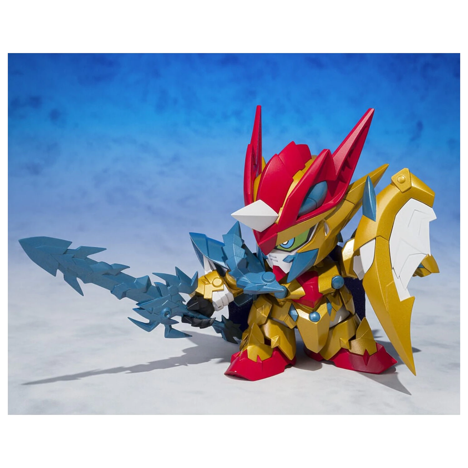 Mobile Suit Gundam Ganso SD Gundam World Holy Dragon Knight Zero Gundam figura 8cm poza produsului