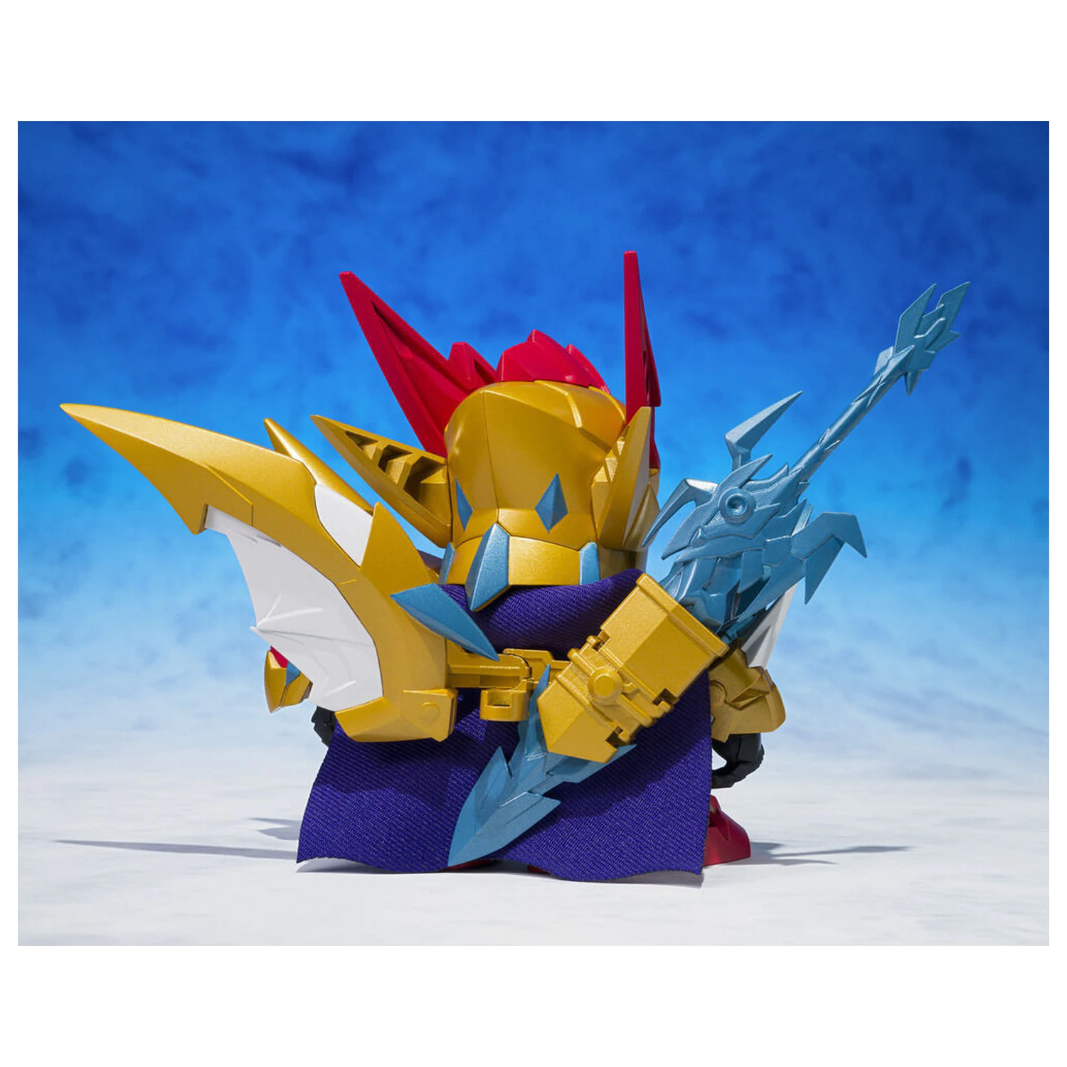 Mobile Suit Gundam Ganso SD Gundam World Holy Dragon Knight Zero Gundam figura 8cm poza produsului