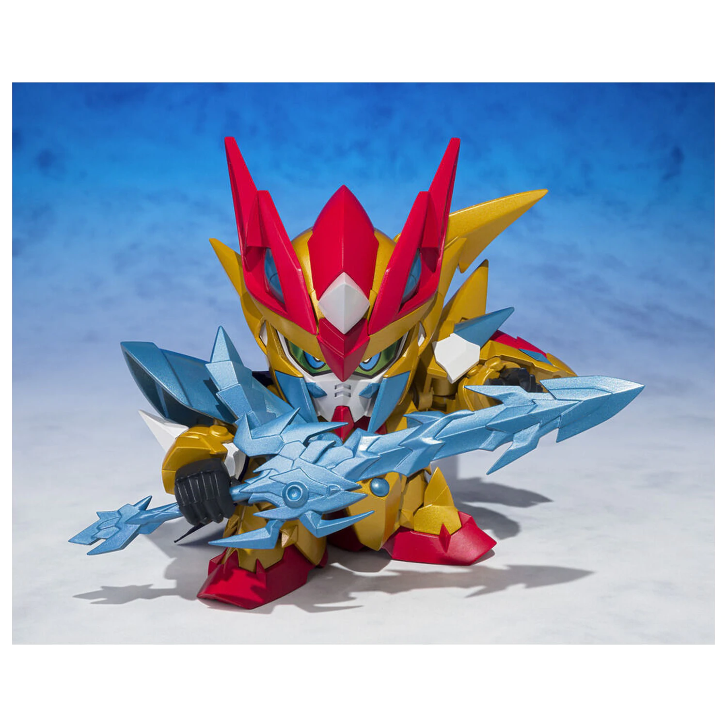Mobile Suit Gundam Ganso SD Gundam World Holy Dragon Knight Zero Gundam figura 8cm poza produsului