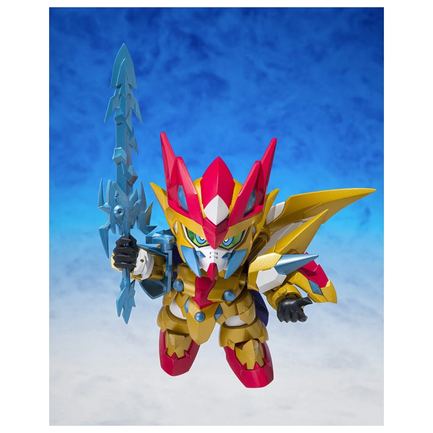 Mobile Suit Gundam Ganso SD Gundam World Holy Dragon Knight Zero Gundam figura 8cm poza produsului