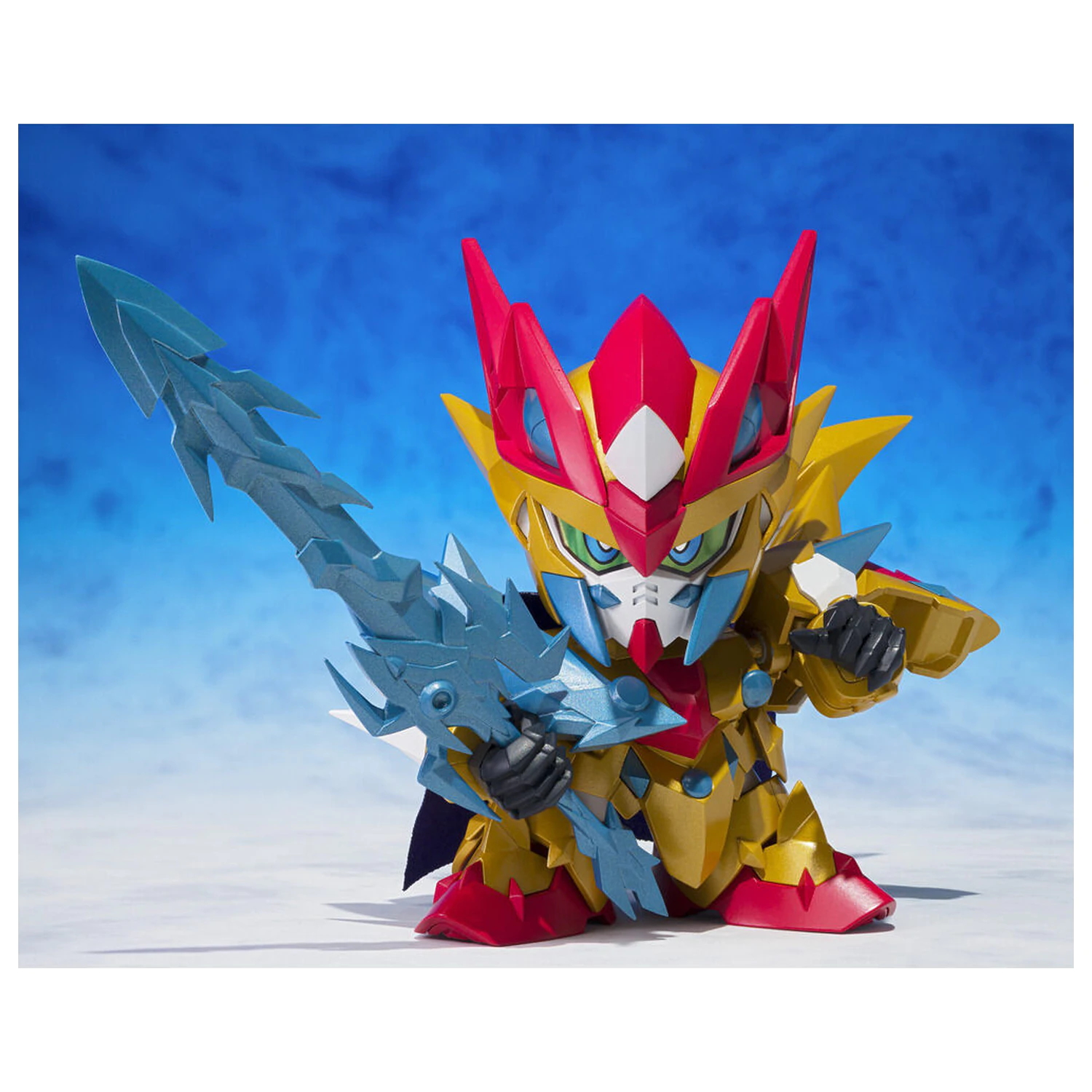 Mobile Suit Gundam Ganso SD Gundam World Holy Dragon Knight Zero Gundam figura 8cm poza produsului