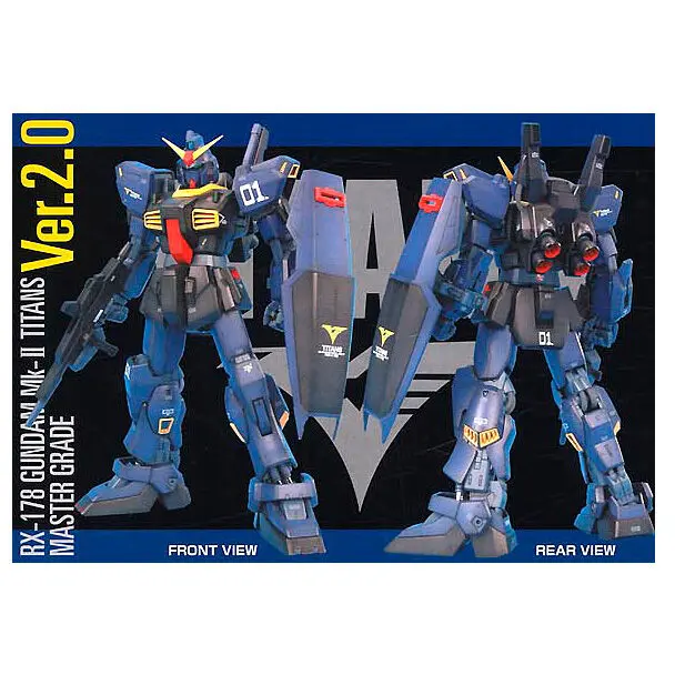 Mobile Suit Gundam Gundam MK-II Titans Ver. 2.0 Set de construit model figurină 18cm poza produsului