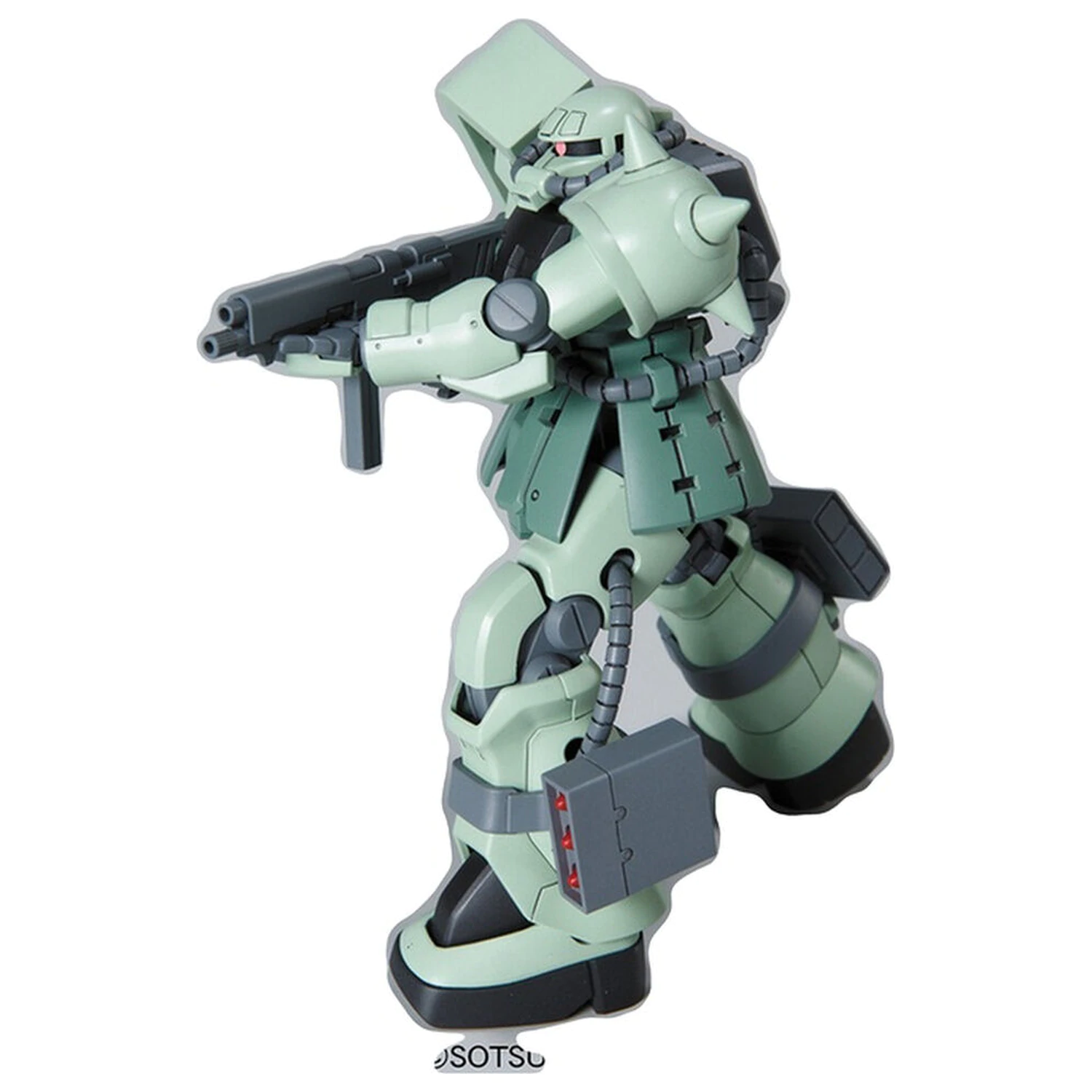 Mobile Suit Gundam HGUC 1/144 MS-06F-2 F2-ZAKU Zeon Type kit model poza produsului