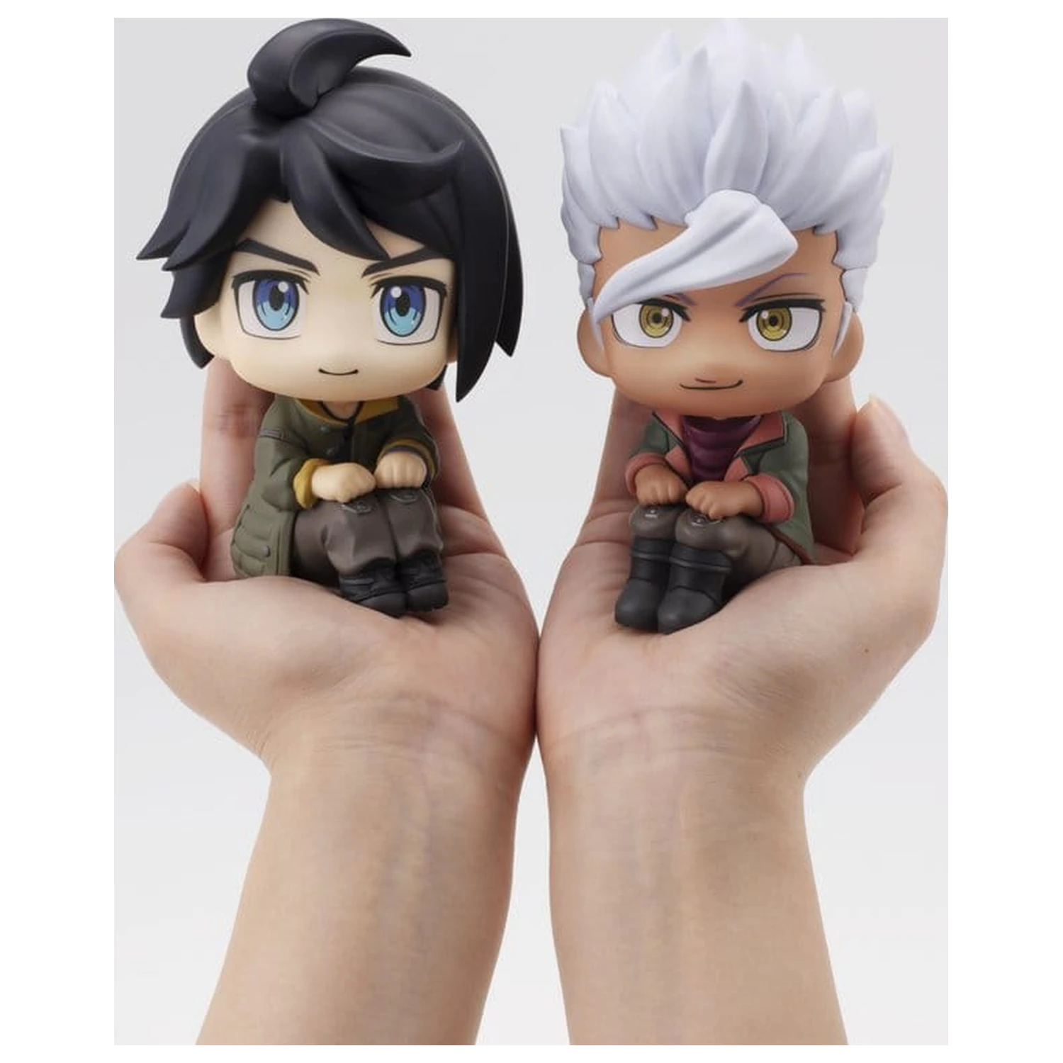 Mobile Suit Gundam Iron-Blooded Orphans Look Up statuete din PVC Mikazuki Augus & Orga Itsuka 11 cm (cu cadou) poza produsului