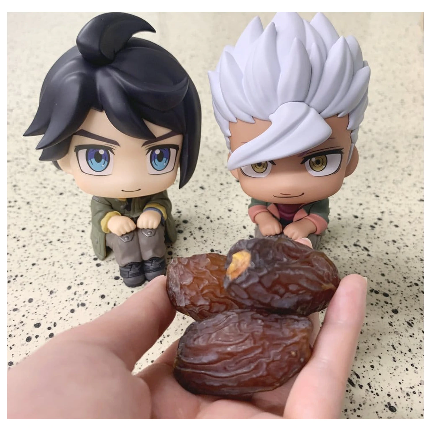 Mobile Suit Gundam Iron-Blooded Orphans Look Up statuete din PVC Mikazuki Augus & Orga Itsuka 11 cm (cu cadou) poza produsului