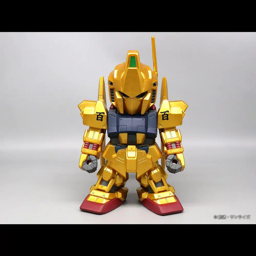 Mobile Suit Gundam Jumbo Sofbi figurina din vinil Hyakushiki Gold Ver. 30 cm poza produsului