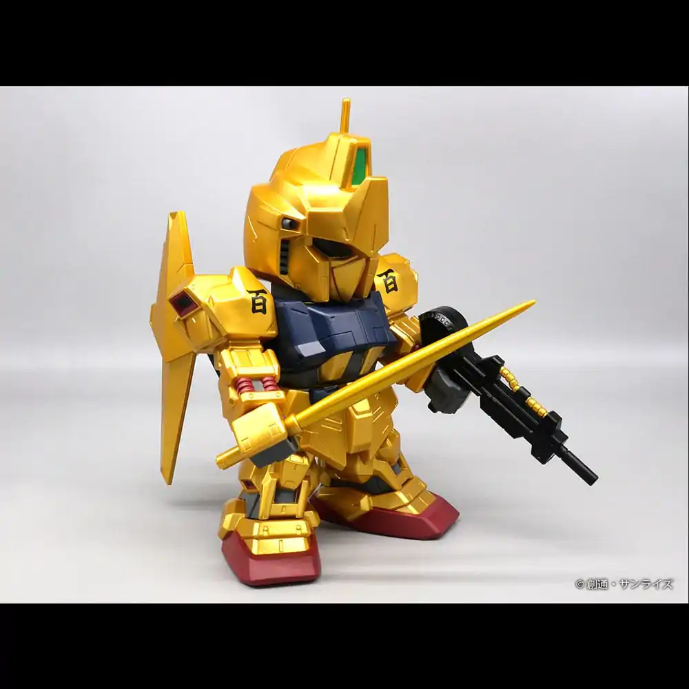 Mobile Suit Gundam Jumbo Sofbi figurina din vinil Hyakushiki Gold Ver. 30 cm poza produsului