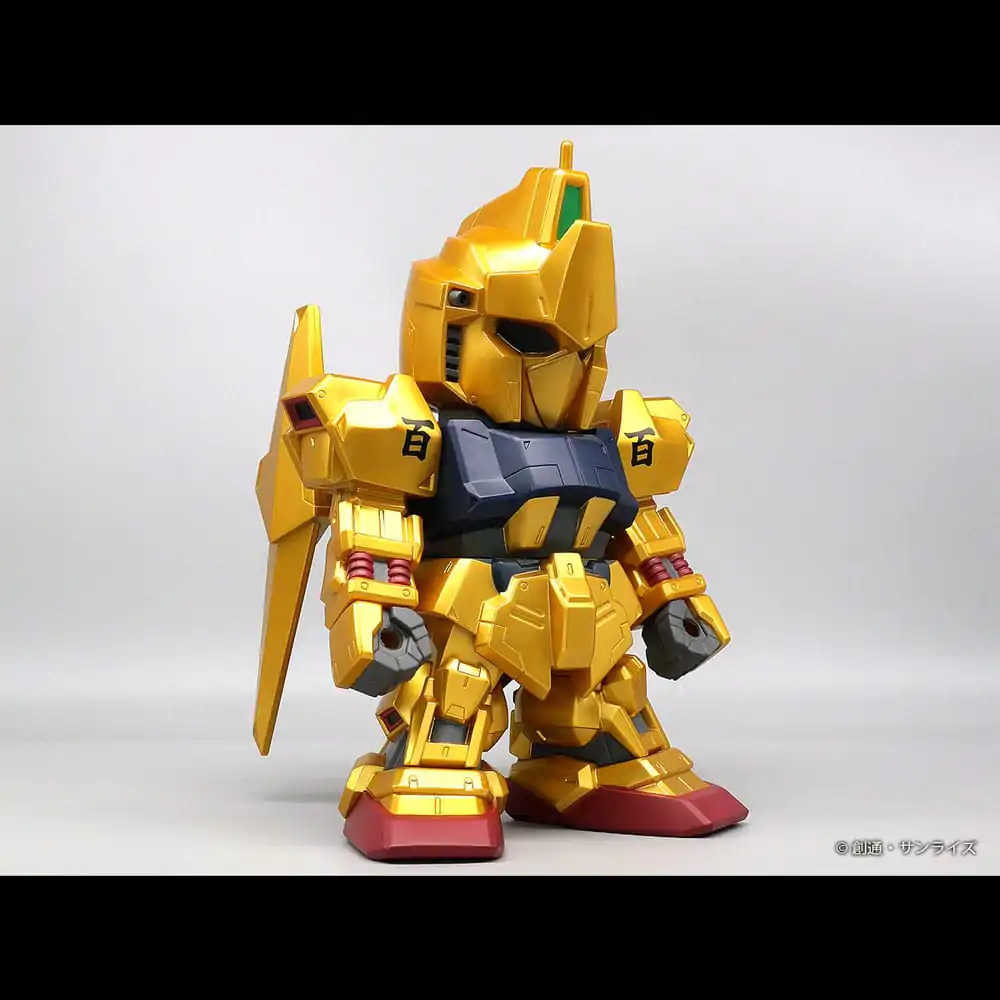 Mobile Suit Gundam Jumbo Sofbi figurina din vinil Hyakushiki Gold Ver. 30 cm poza produsului