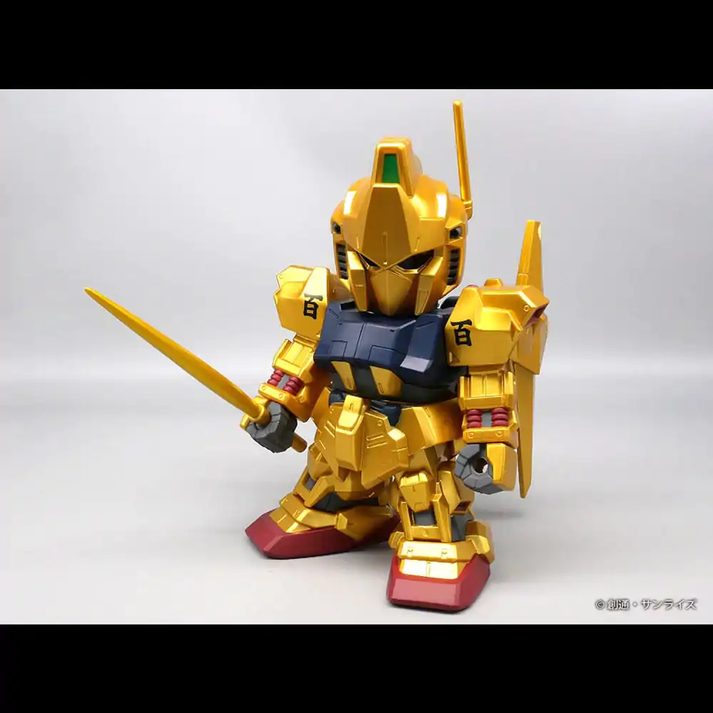 Mobile Suit Gundam Jumbo Sofbi figurina din vinil Hyakushiki Gold Ver. 30 cm poza produsului