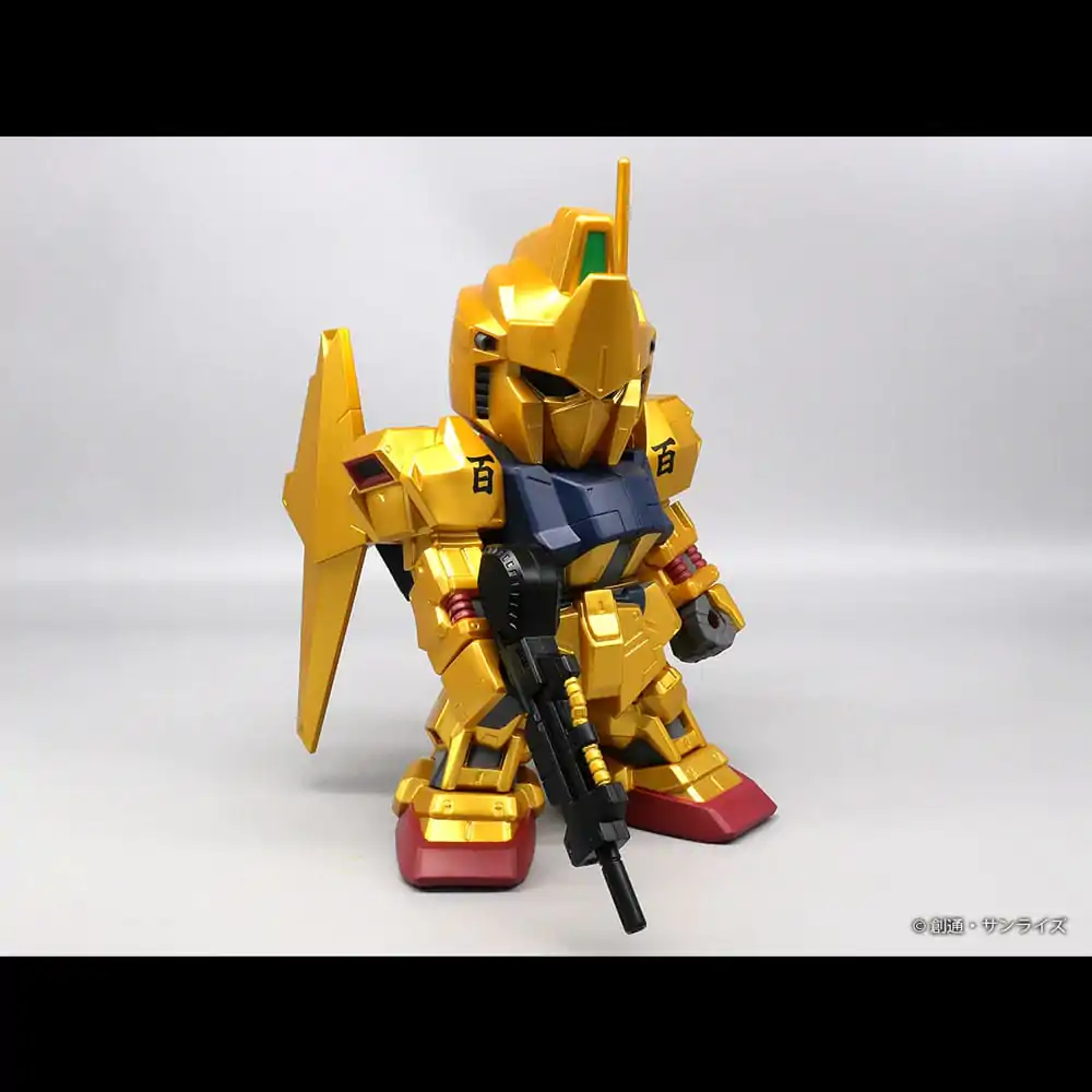 Mobile Suit Gundam Jumbo Sofbi figurina din vinil Hyakushiki Gold Ver. 30 cm poza produsului