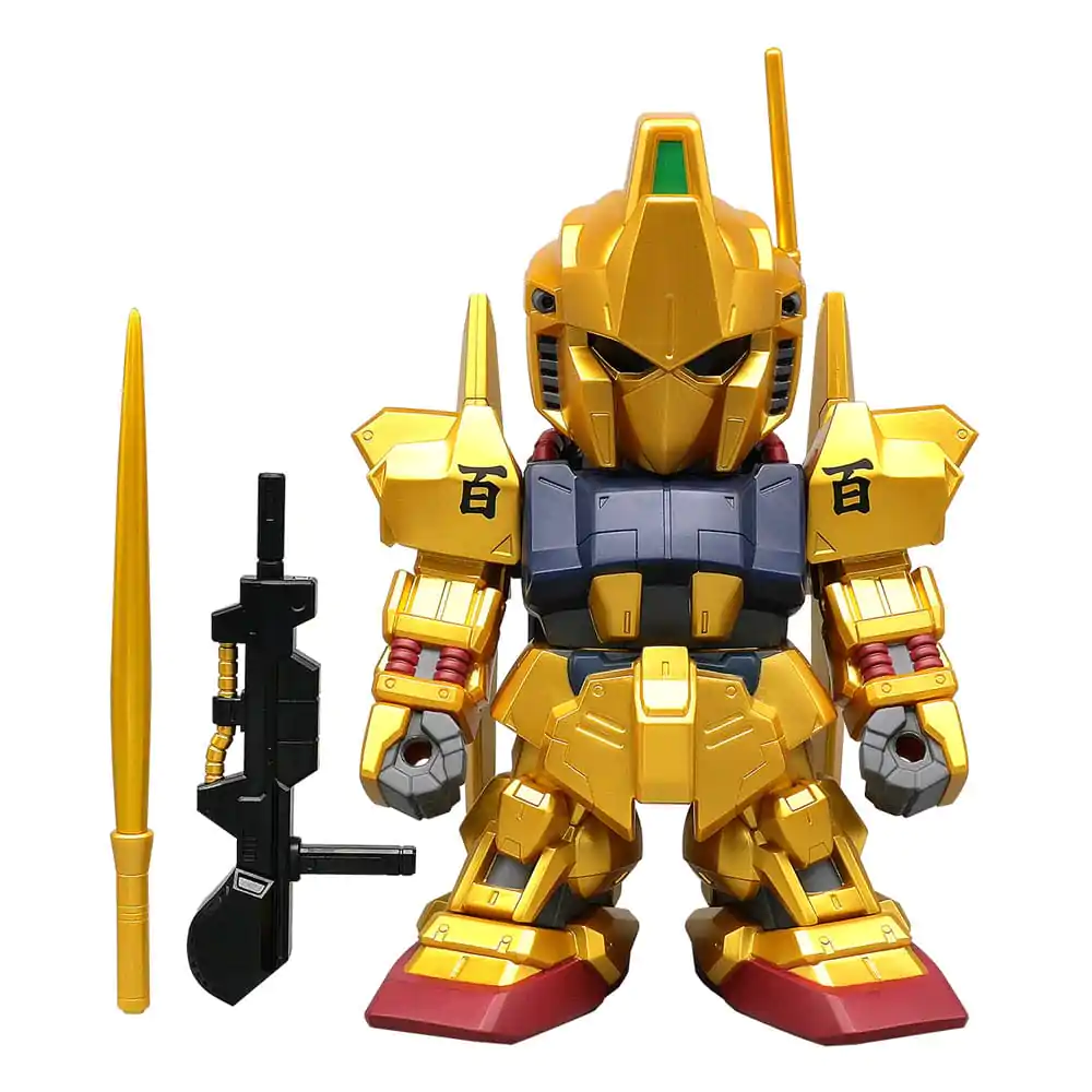 Mobile Suit Gundam Jumbo Sofbi figurina din vinil Hyakushiki Gold Ver. 30 cm poza produsului