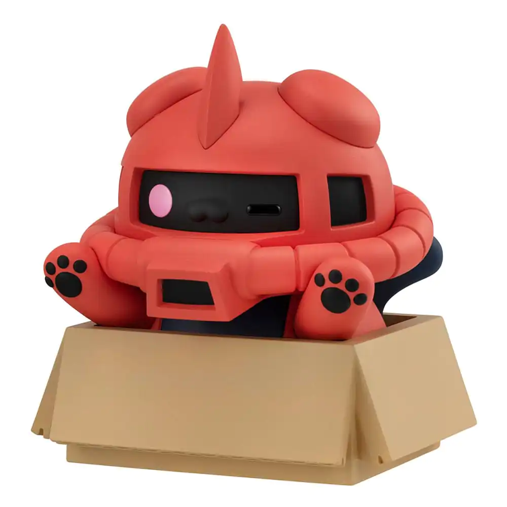 Mobile Suit Gundam Mega Cat Project Nyanto! Seria Big Nyandam Figurina de schimb Char's Zaku 14 cm poza produsului