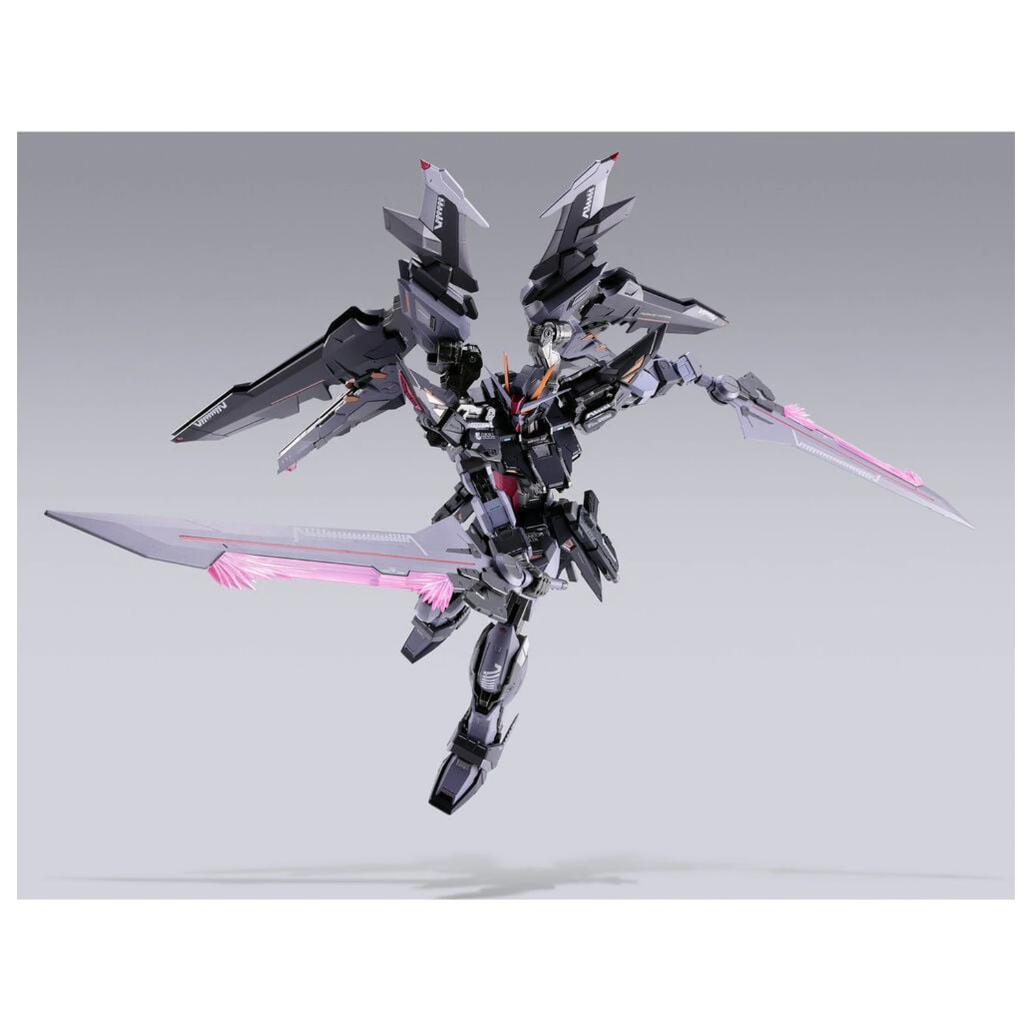 Figurina Mobile Suit Gundam Metal Robot Spirits Strike Noir Gundam 20th Memorial Color 18 cm poza produsului