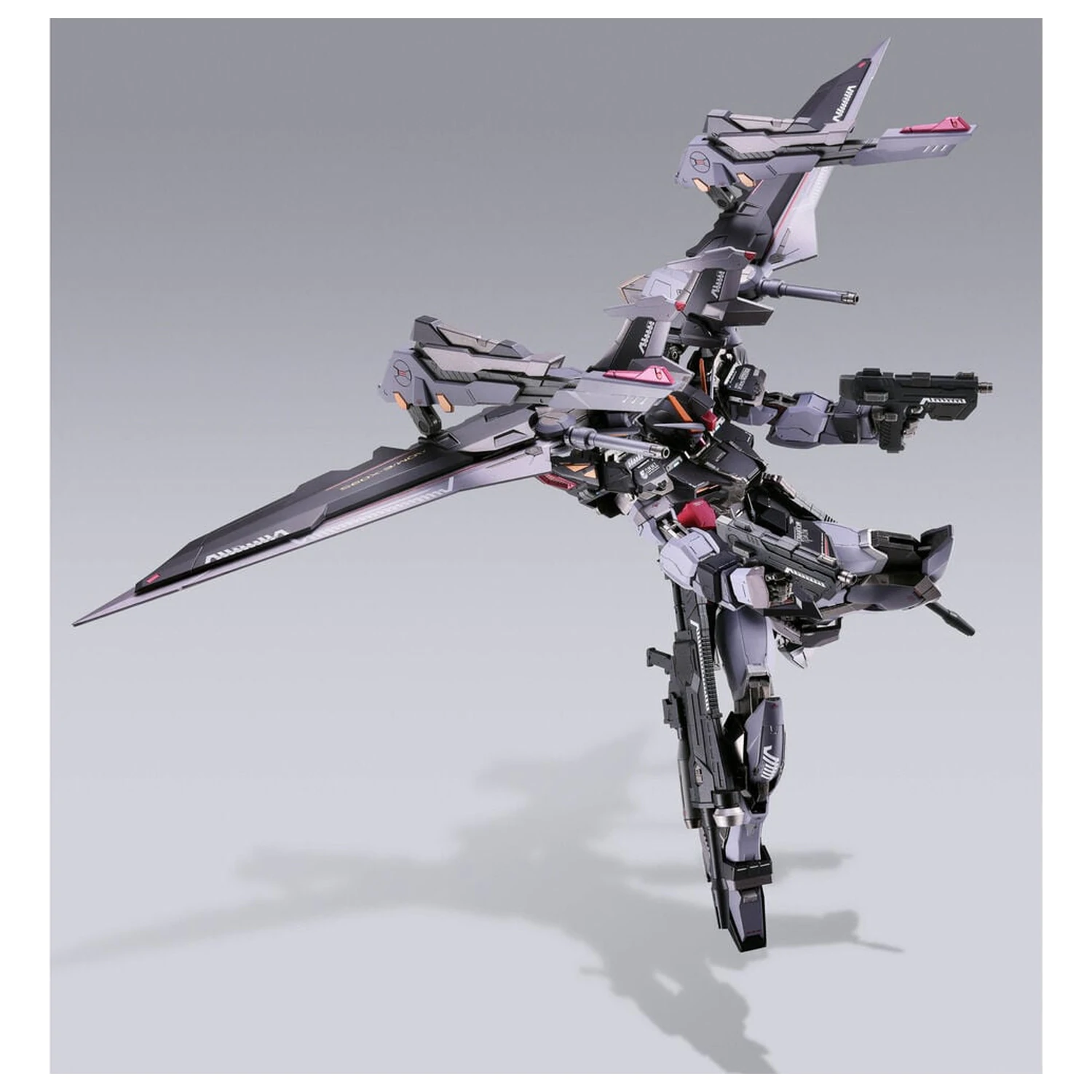 Figurina Mobile Suit Gundam Metal Robot Spirits Strike Noir Gundam 20th Memorial Color 18 cm poza produsului