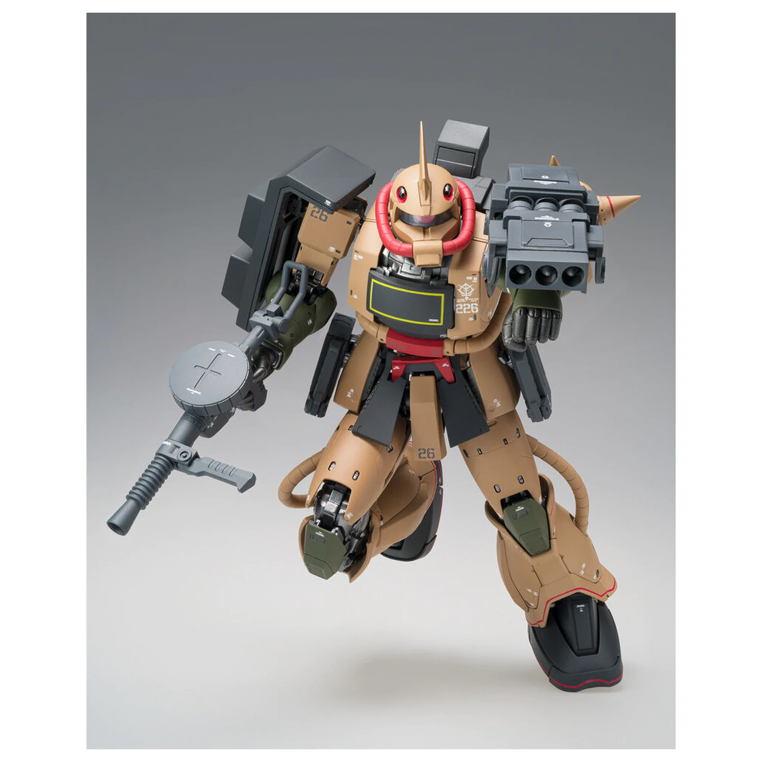 Mobile Suit Gundam MSV Gundam Fix Figuration Metal Composite MS 06D Zaku Desert Type figurina 18cm poza produsului