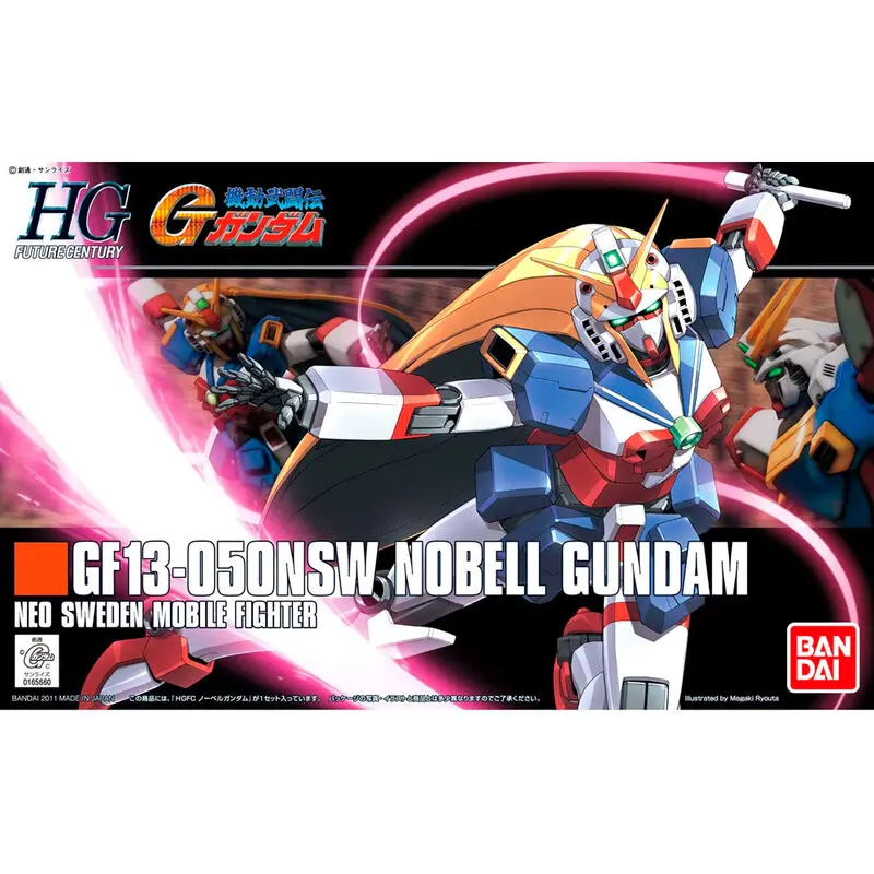 Mobile Suit Gundam Nobell Gundam Model Kit figurina 13cm poza produsului