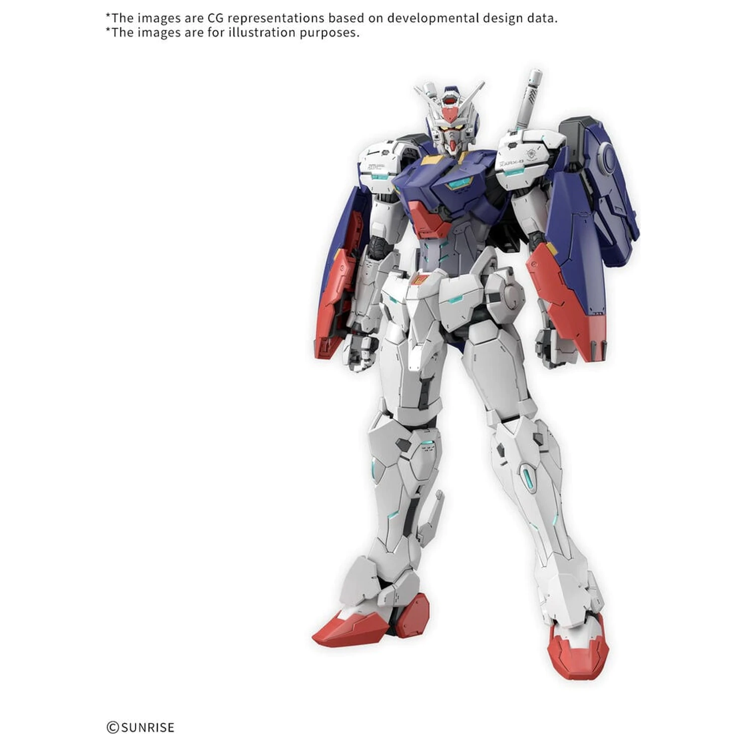 Kit model figurina scara 1/144 Mobile Suit Gundam RG XARX ZERO Gundam Zero HG poza produsului