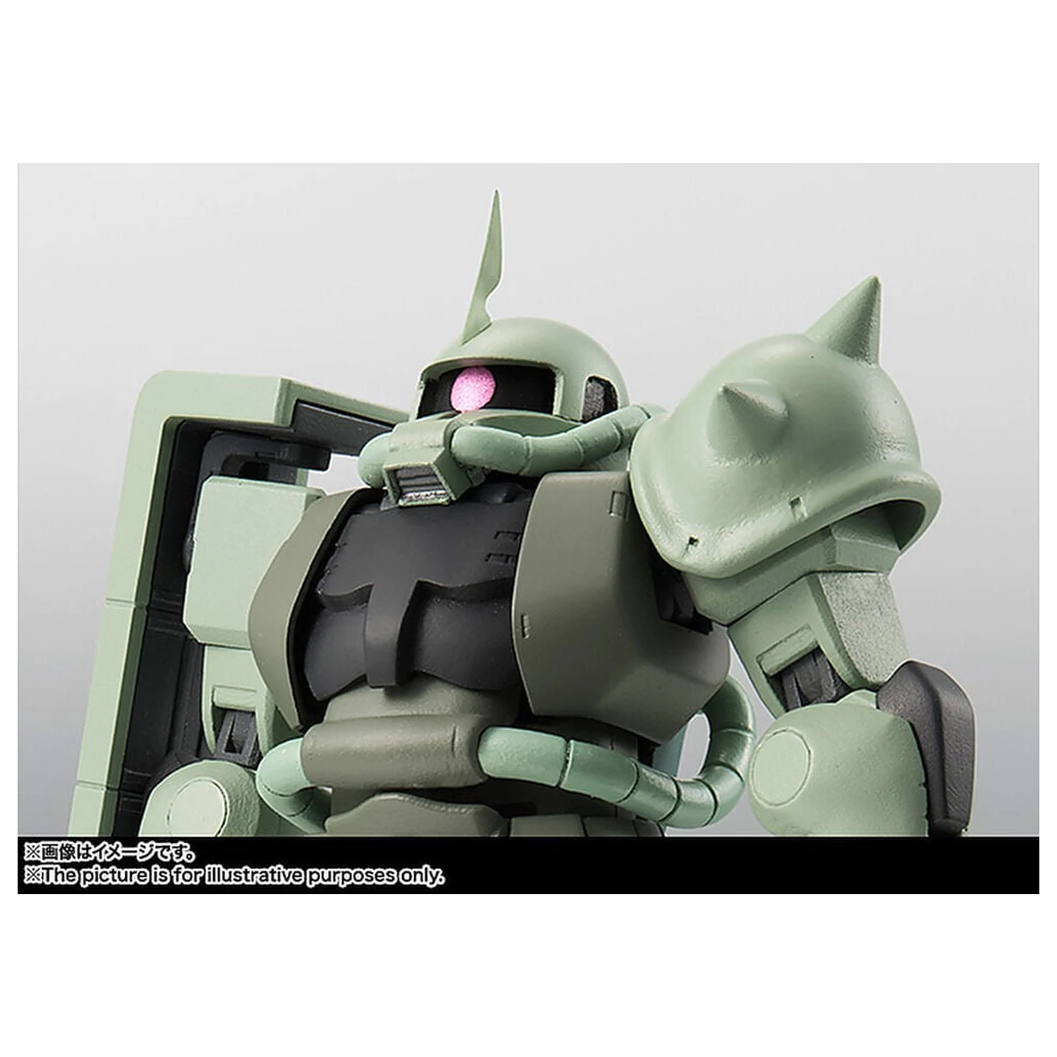 Figurina Mobile Suit Gundam Robot Spirits MS 06 Zaku ver ANIME Reissue 12,5 cm poza produsului