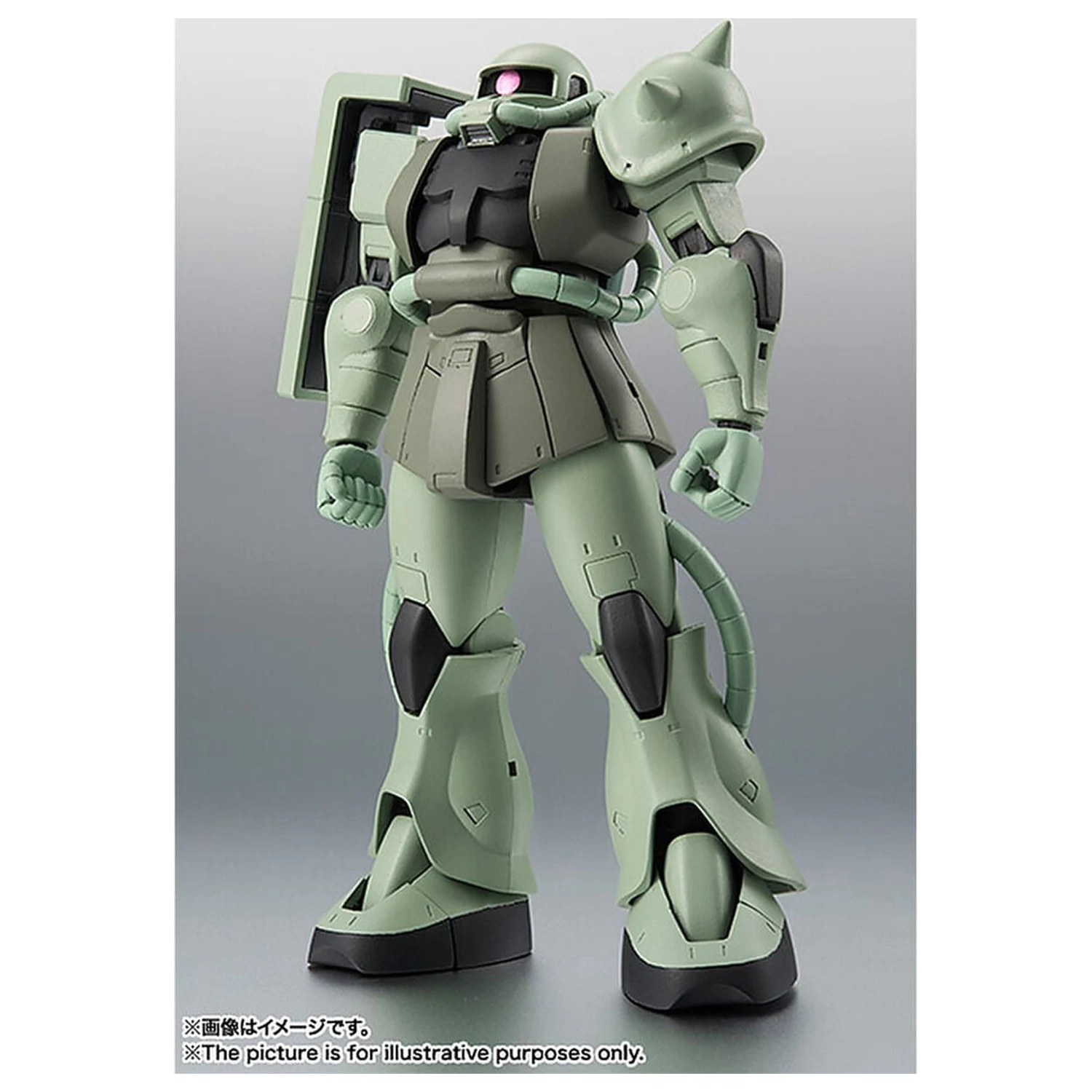 Figurina Mobile Suit Gundam Robot Spirits MS 06 Zaku ver ANIME Reissue 12,5 cm poza produsului