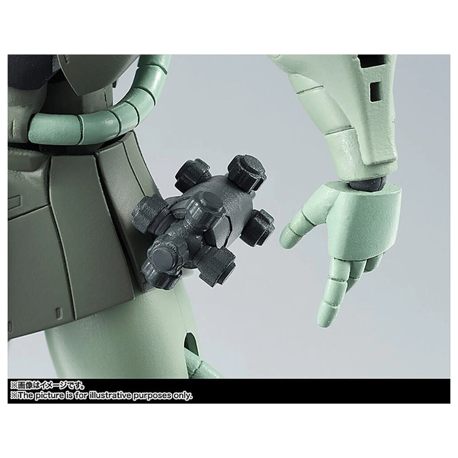 Figurina Mobile Suit Gundam Robot Spirits MS 06 Zaku ver ANIME Reissue 12,5 cm poza produsului