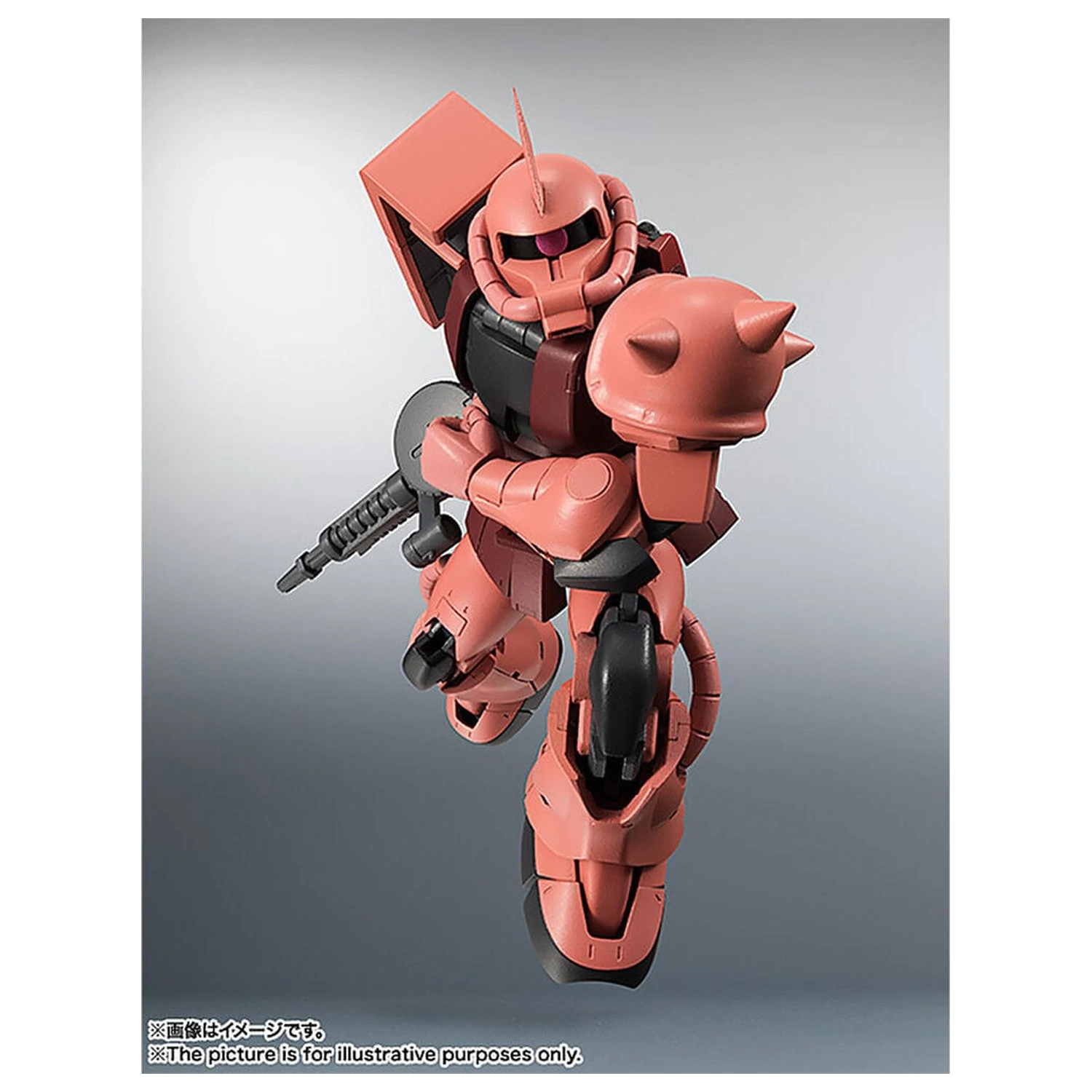 Figurina Mobile Suit Gundam Robot Spirits MS 06S Chars Zaku ver ANIME Reissue 12,5 cm poza produsului