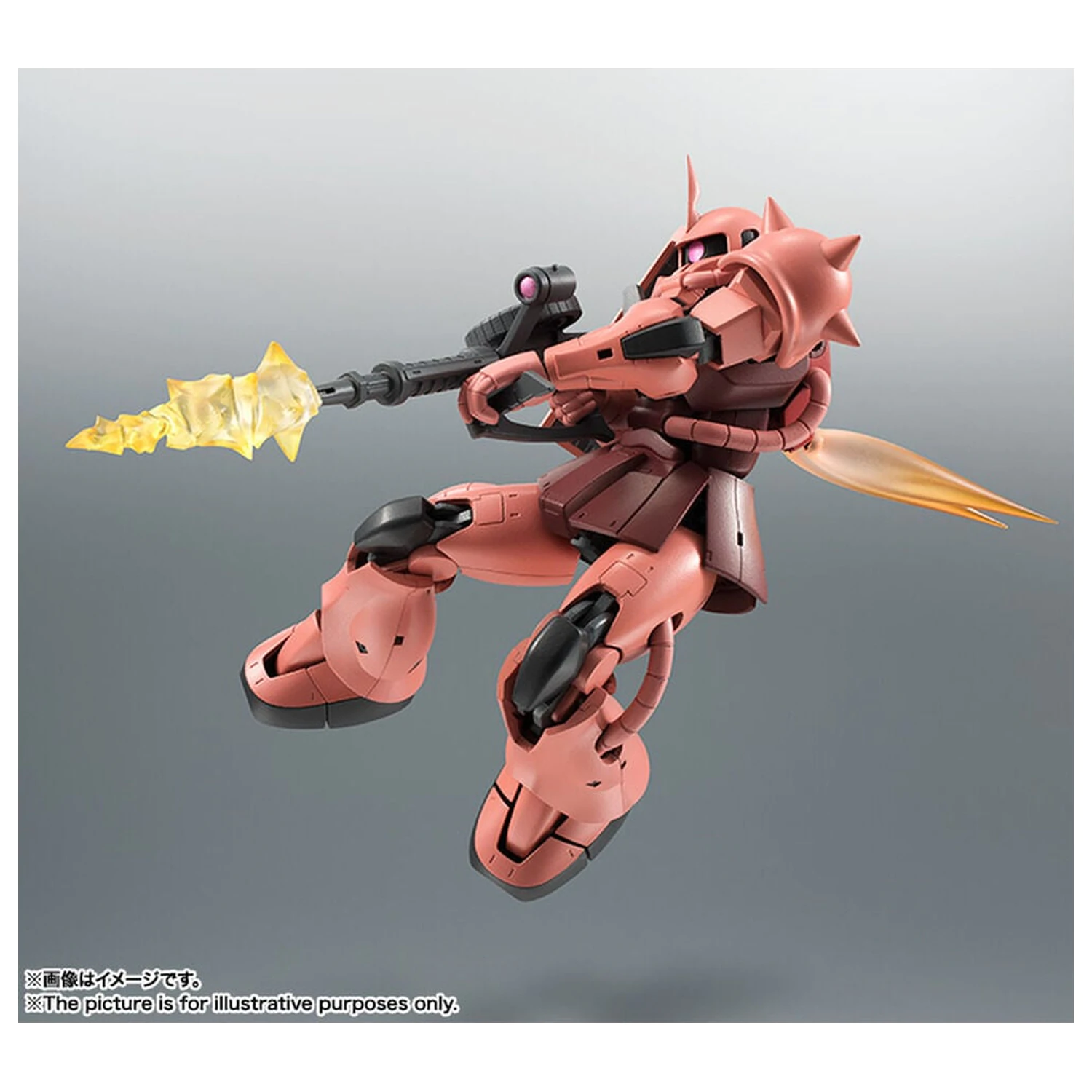 Figurina Mobile Suit Gundam Robot Spirits MS 06S Chars Zaku ver ANIME Reissue 12,5 cm poza produsului