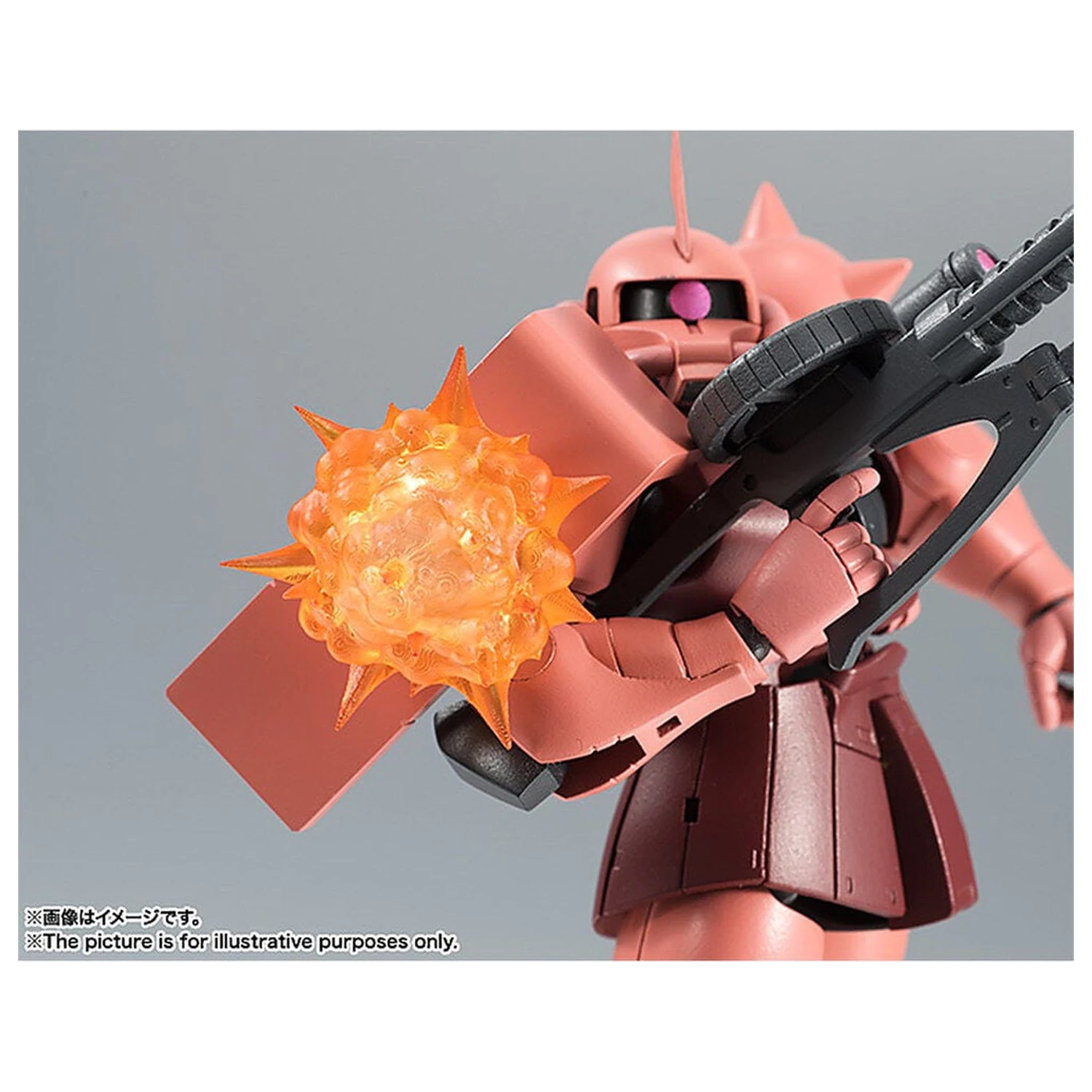 Figurina Mobile Suit Gundam Robot Spirits MS 06S Chars Zaku ver ANIME Reissue 12,5 cm poza produsului