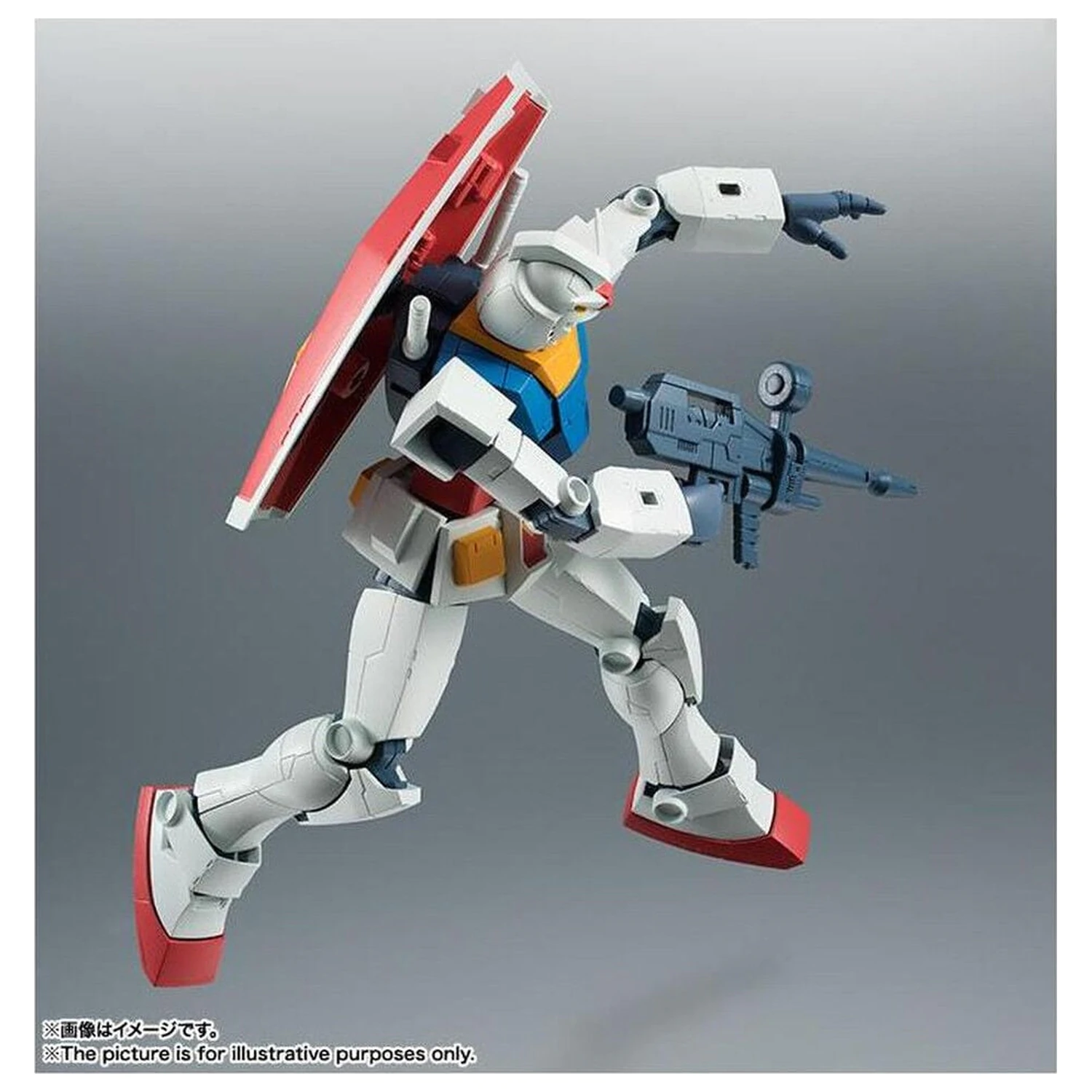 Figura Mobile Suit Gundam Robot Spirits RX 78 2 Gundam ver ANIME Reissue 12,5 cm poza produsului