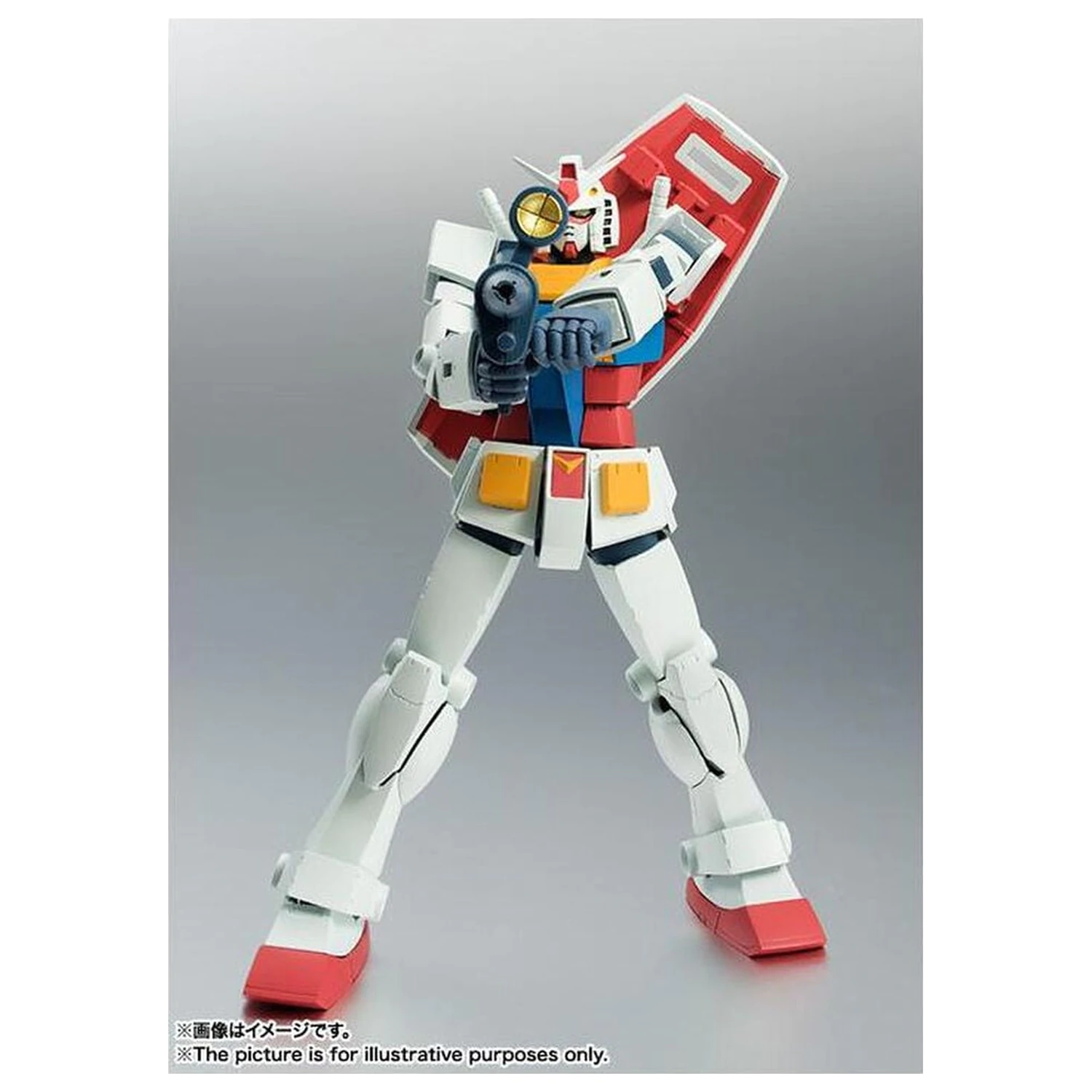 Figura Mobile Suit Gundam Robot Spirits RX 78 2 Gundam ver ANIME Reissue 12,5 cm poza produsului