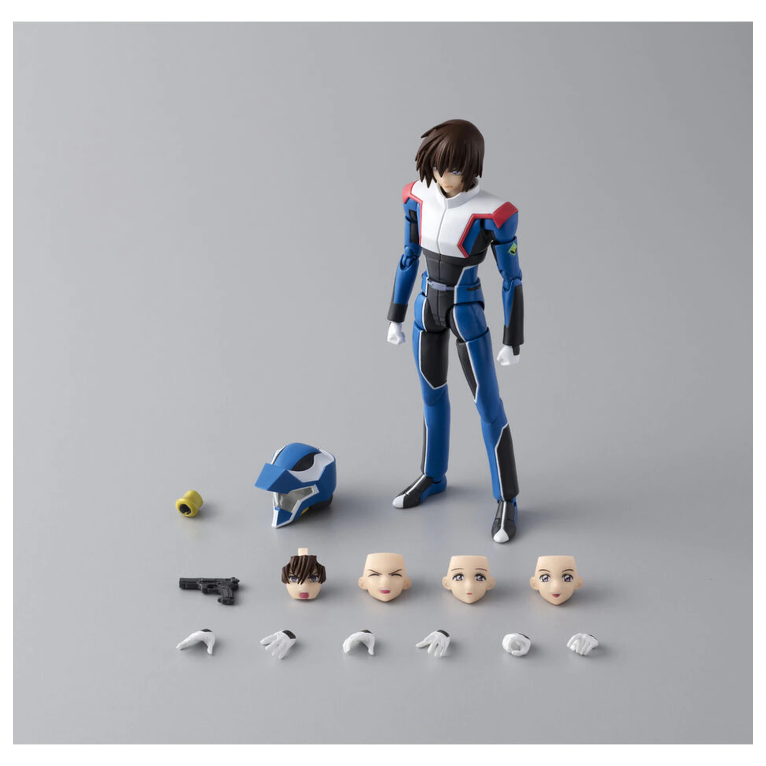 Mobile Suit Gundam SEED Freedom SH Figuarts Kira Yamato Orb Union Pilot Suits Ver figurina 14cm poza produsului