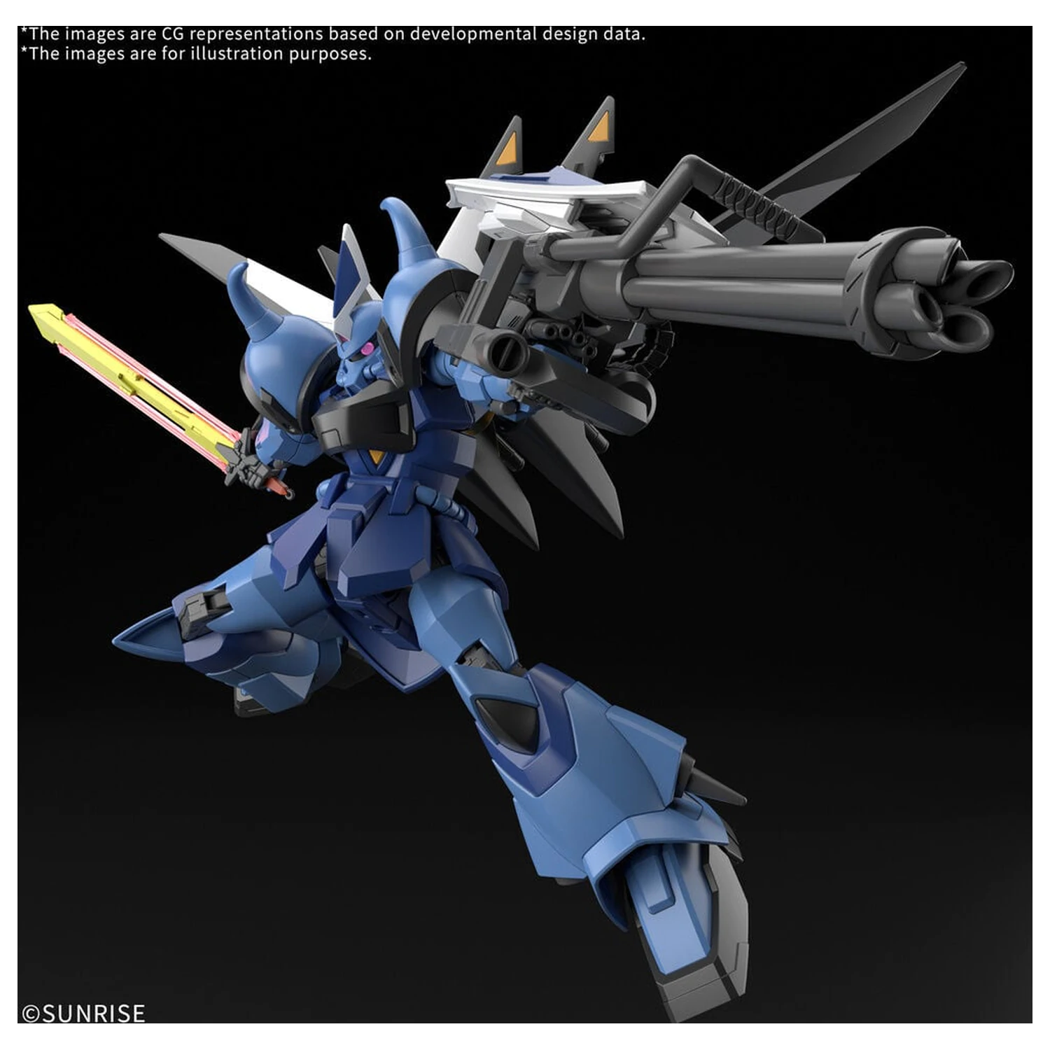 Figurina kit model la scara 1/144 Mobile Suit Gundam Seed Freedom Zero Gouf Ignited Custom HG poza produsului