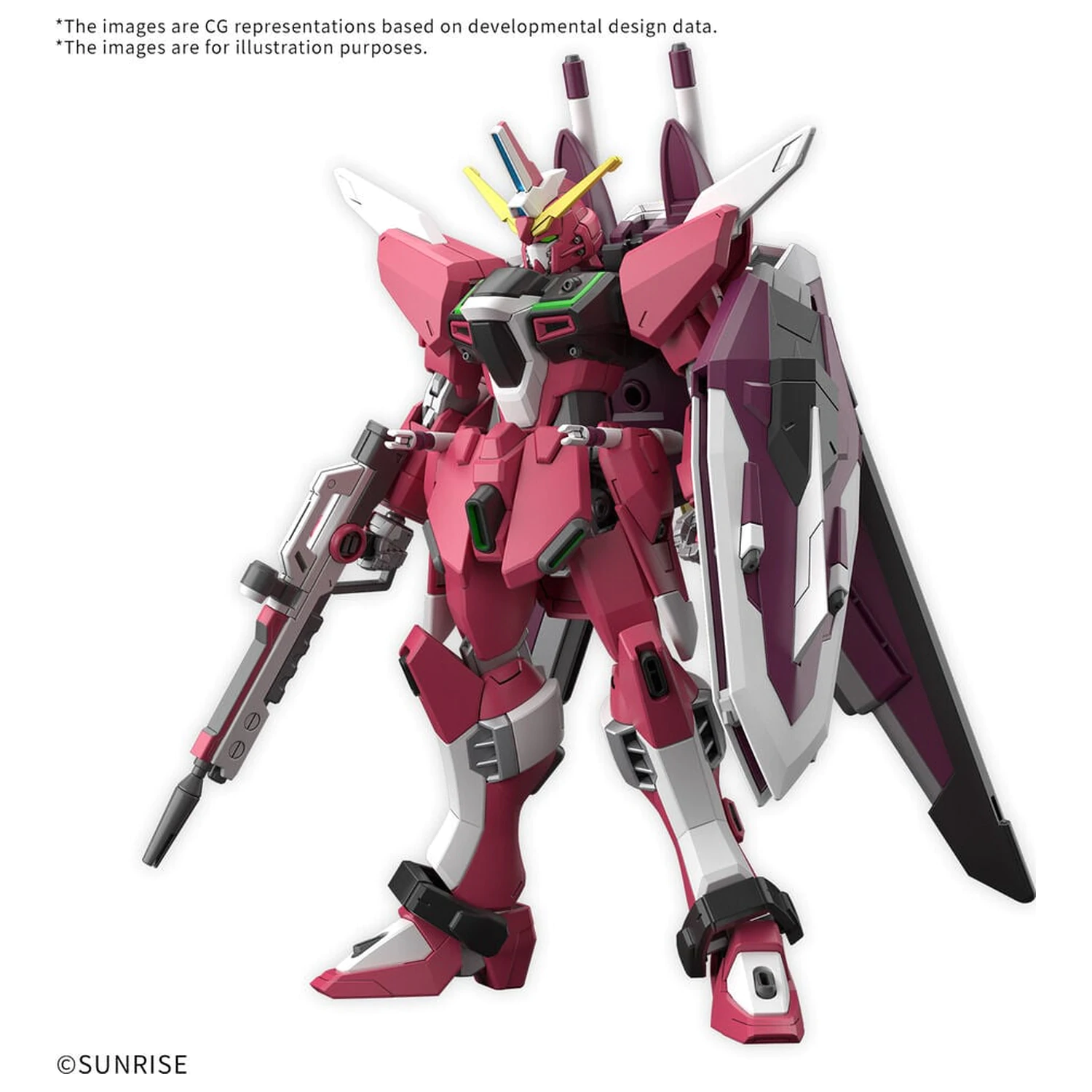Mobile Suit Gundam Seed Freedom Zero Infinite Justice Gundam Unit de Booster HG Macheta Scara 1/144 Figura poza produsului
