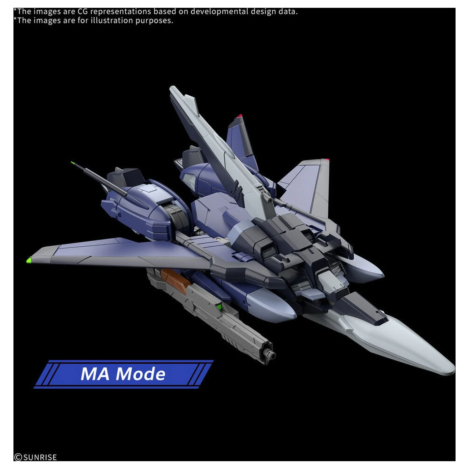 Figura macheta plastic Mobile Suit Gundam Seed Freedom Zero Murasame Kai Early Production Type HG Scara 1/144 poza produsului