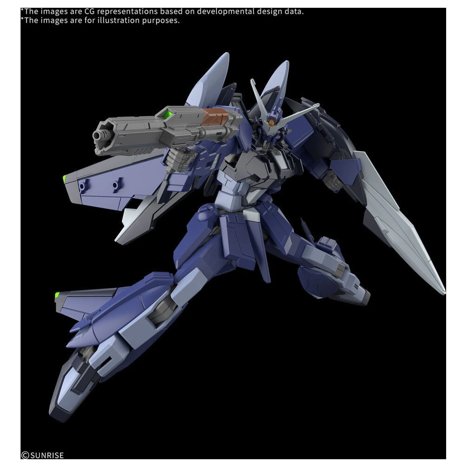 Figura macheta plastic Mobile Suit Gundam Seed Freedom Zero Murasame Kai Early Production Type HG Scara 1/144 poza produsului