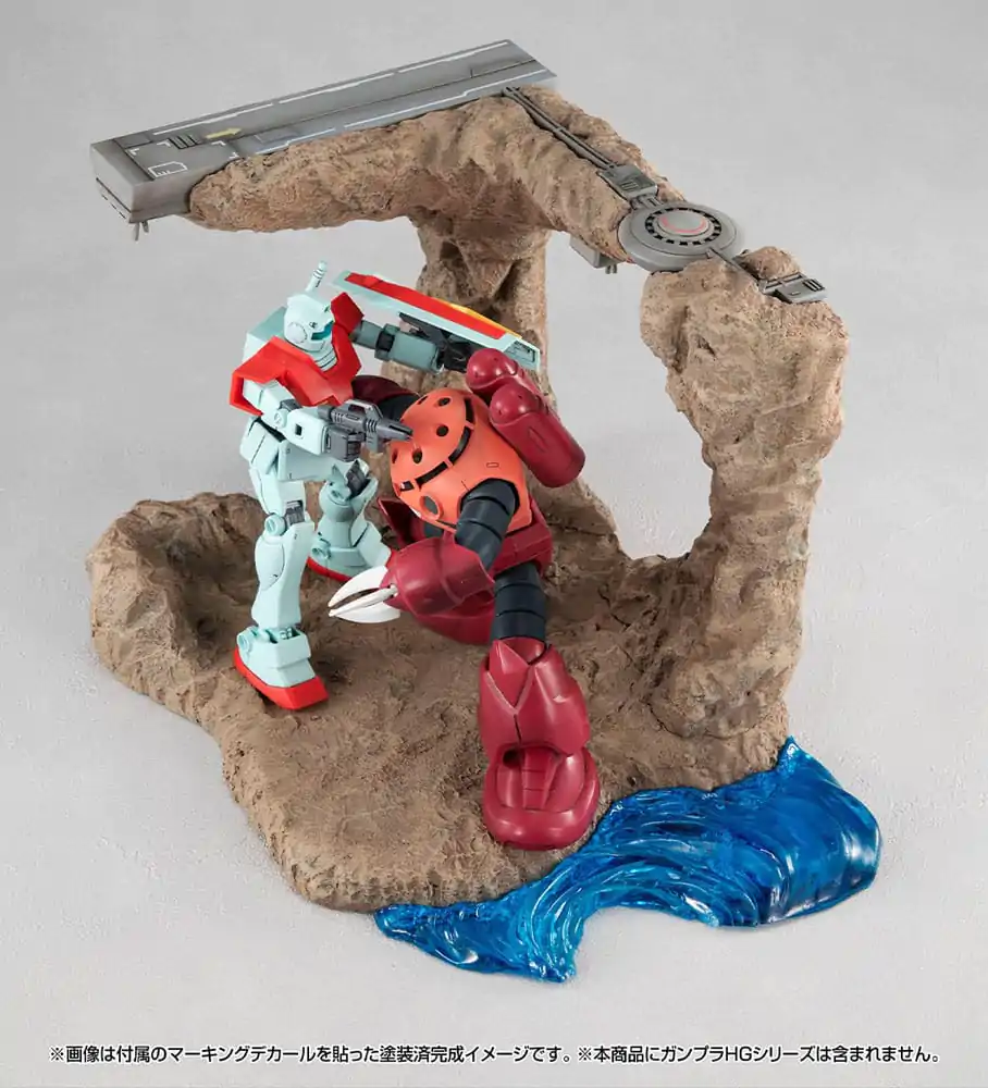 Mobile Suit Gundam SEED RM Series Realistic Model Series Diorama 1/144 G Structure (GS01) Tragedy in Jaburo Material Color Edition 16 cm poza produsului