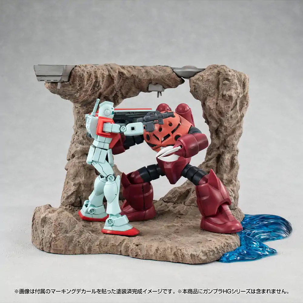 Mobile Suit Gundam SEED RM Series Realistic Model Series Diorama 1/144 G Structure (GS01) Tragedy in Jaburo Material Color Edition 16 cm poza produsului