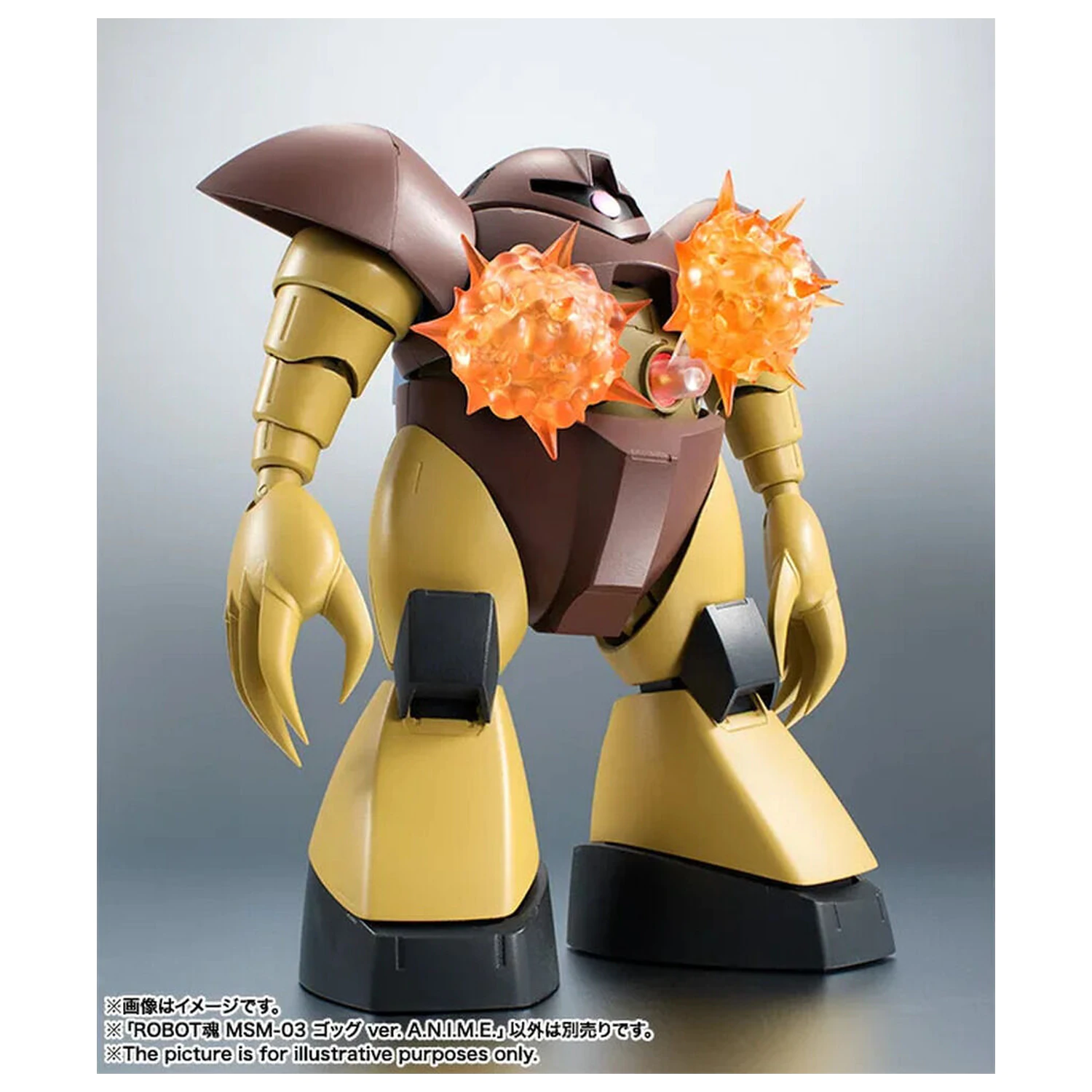 Mobile Suit Gundam The Robot Spirits Side MS MSM-03 Gogg ver. A.N.I.M.E. figurina 12,5 cm poza produsului