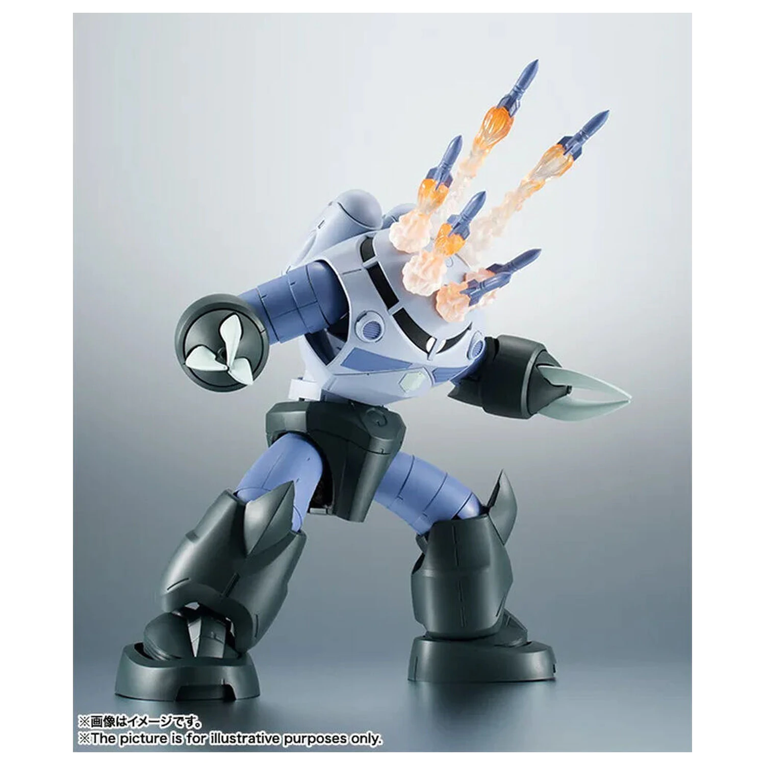 Mobile Suit Gundam The Robot Spirits Side MS MSM-07 Z'Gok ver. A.N.I.M.E. figurina 13cm poza produsului