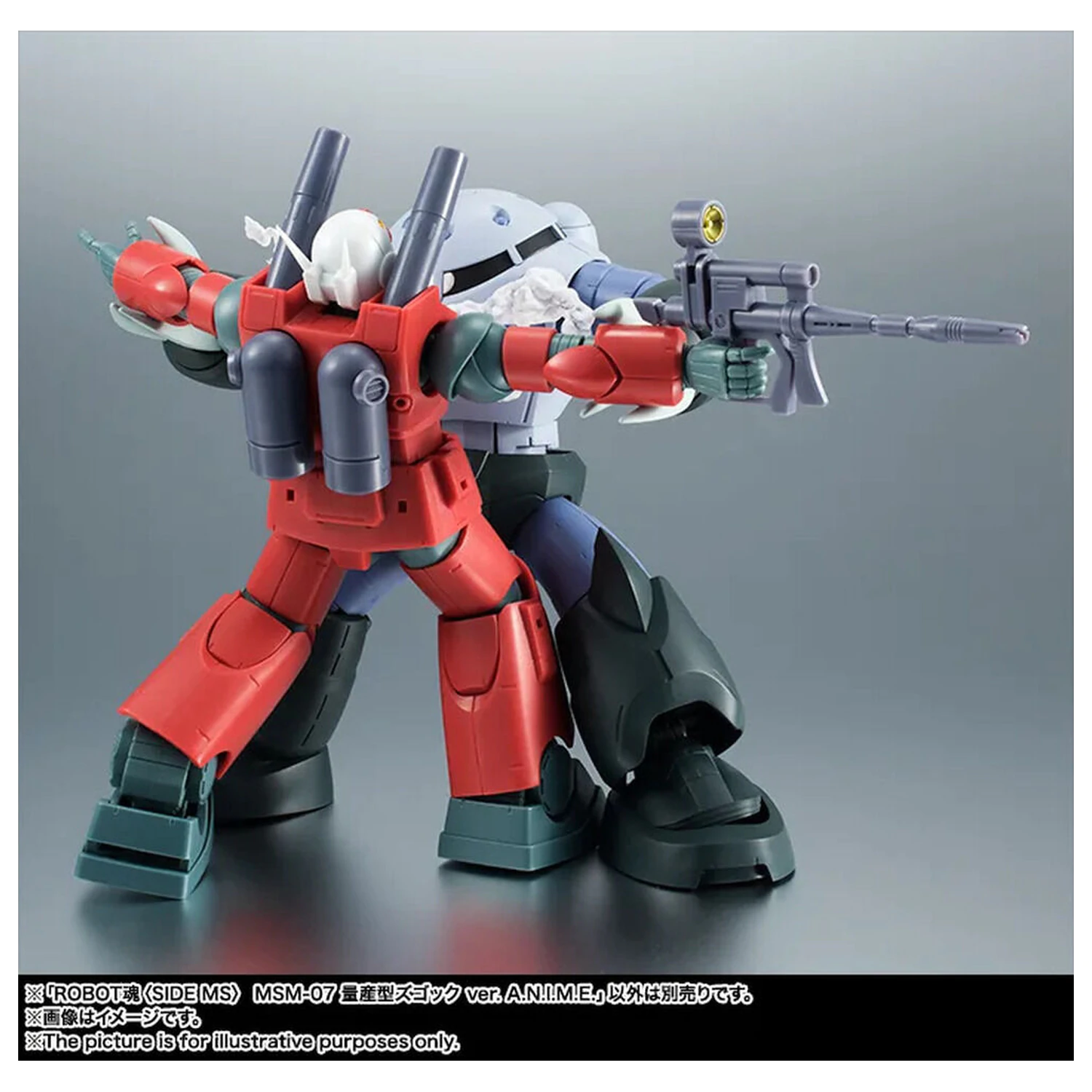Mobile Suit Gundam The Robot Spirits Side MS MSM-07 Z'Gok ver. A.N.I.M.E. figurina 13cm poza produsului