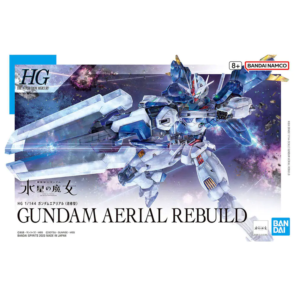 Mobile Suit Gundam: The Witch from Mercury Aerial Rebuild figurina poza produsului