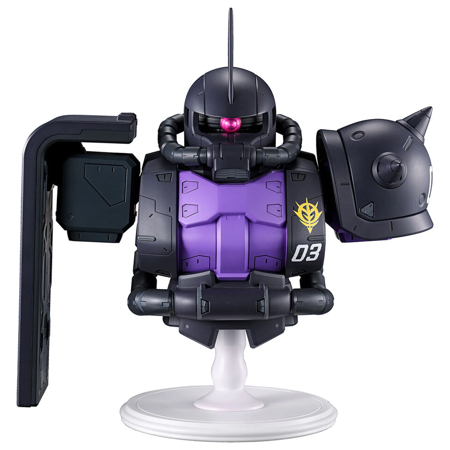 Mobile Suit Gundam Universal Century Saga Interlude Zaku II Black Tri-Stars Ichibansho figurina 16cm poza produsului