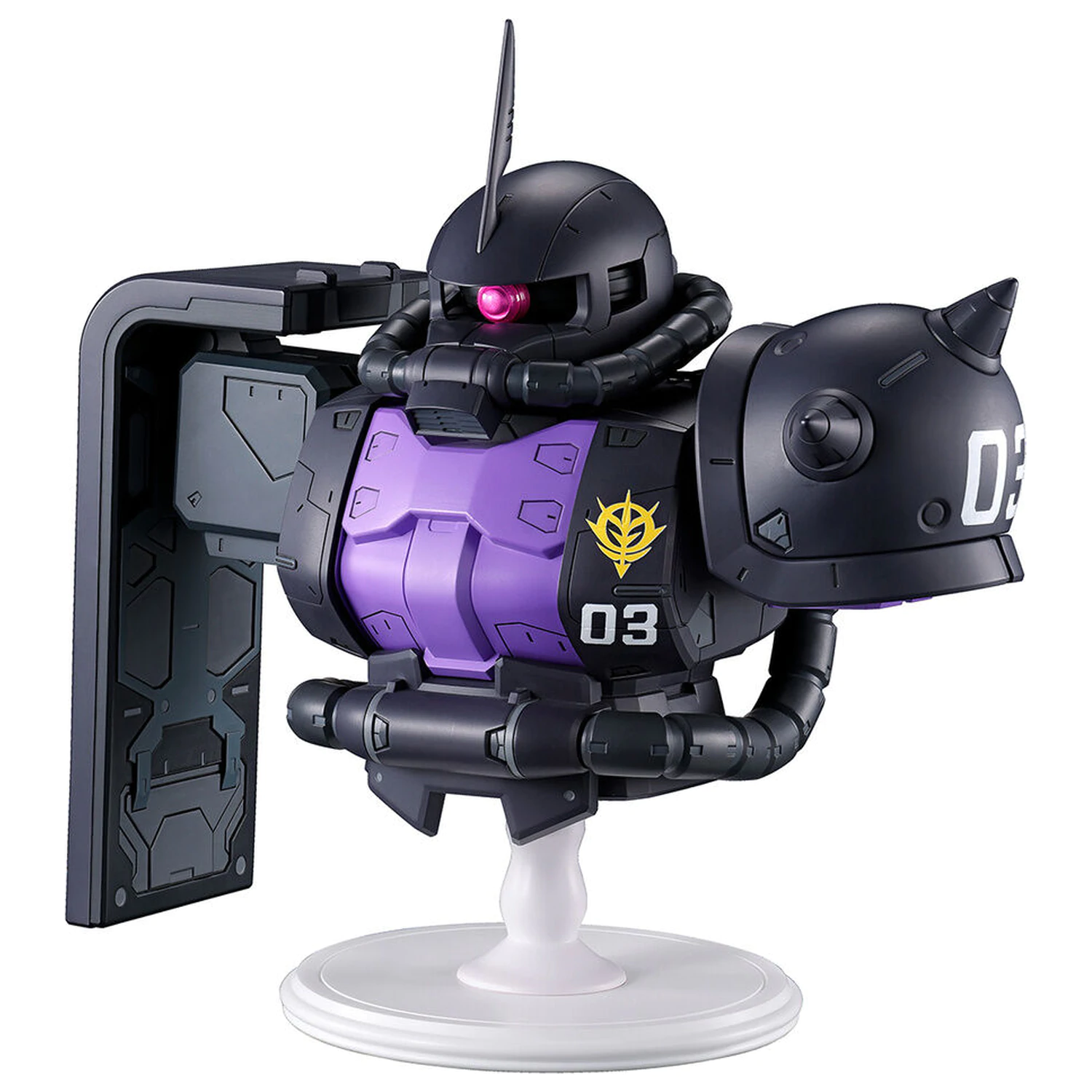 Mobile Suit Gundam Universal Century Saga Interlude Zaku II Black Tri-Stars Ichibansho figurina 16cm poza produsului