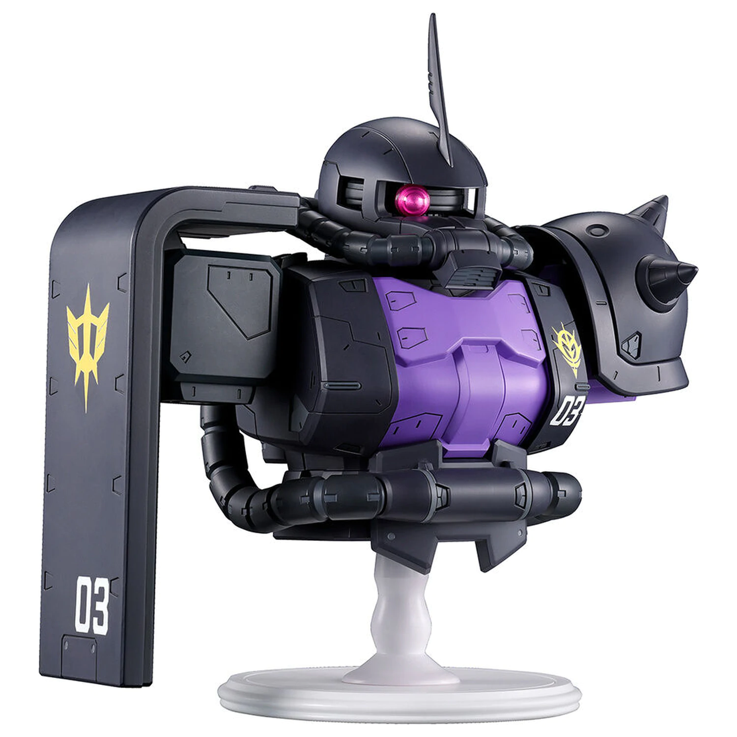 Mobile Suit Gundam Universal Century Saga Interlude Zaku II Black Tri-Stars Ichibansho figurina 16cm poza produsului