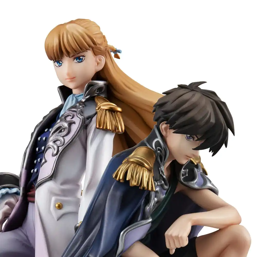 Statuie PVC Mobile Suit Gundam Wing Alpha x Omega 1/8 Heero Yuy & Relena Peacecraft Set 30th Anniversary Repaint Ver. 14 cm poza produsului