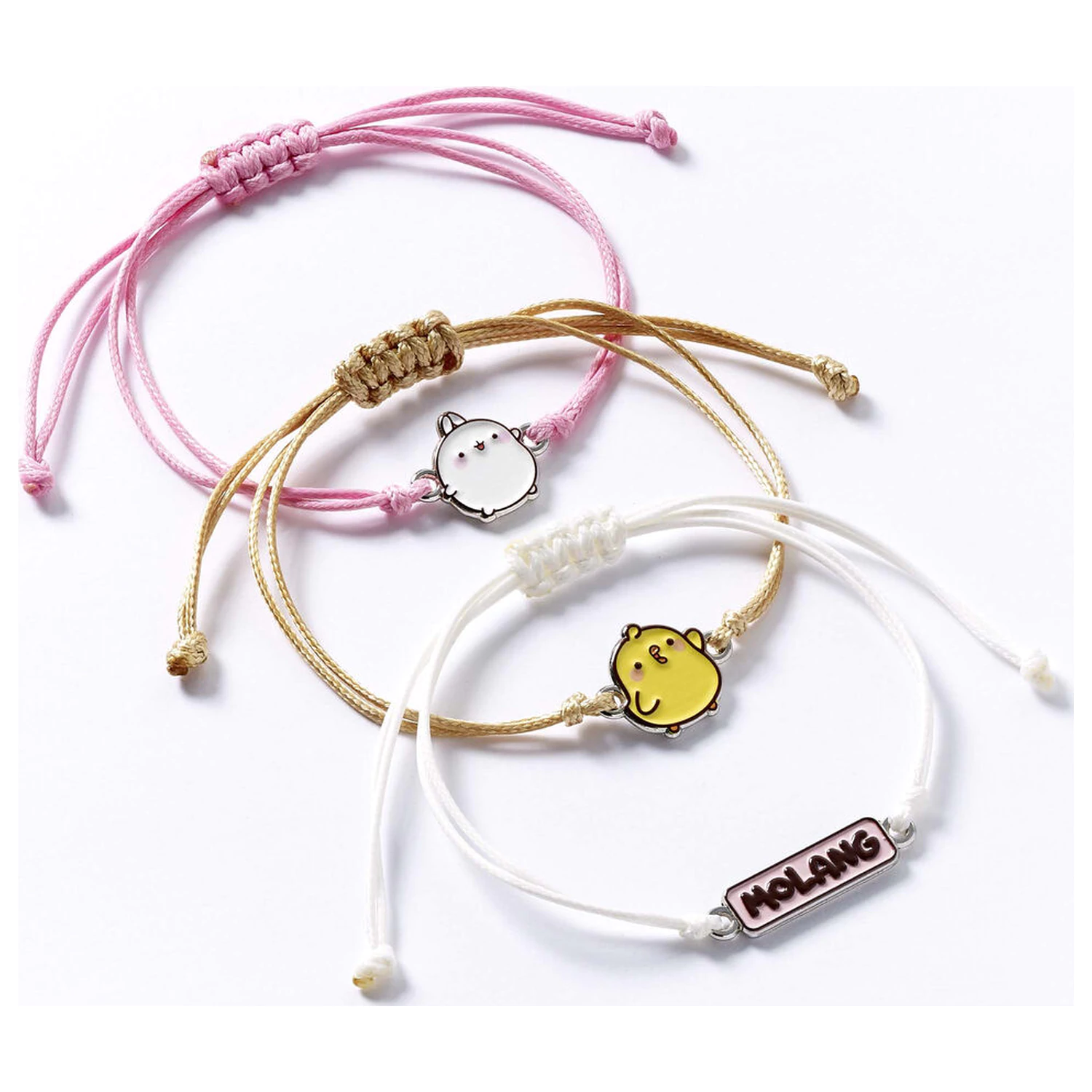 Molang set de 3 brățări de prietenie poza produsului