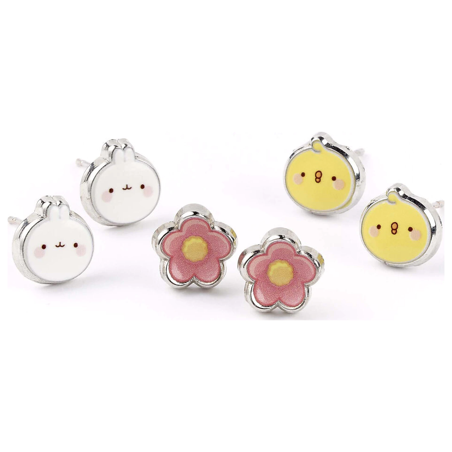 Molang set 3 perechi de cercei poza produsului