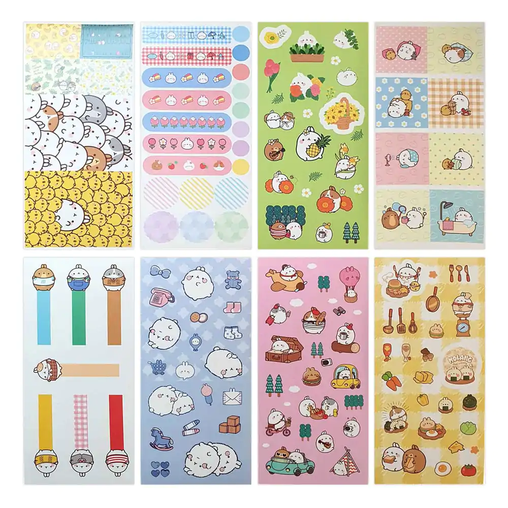 Molang Pachet de autocolante Happy Days poza produsului